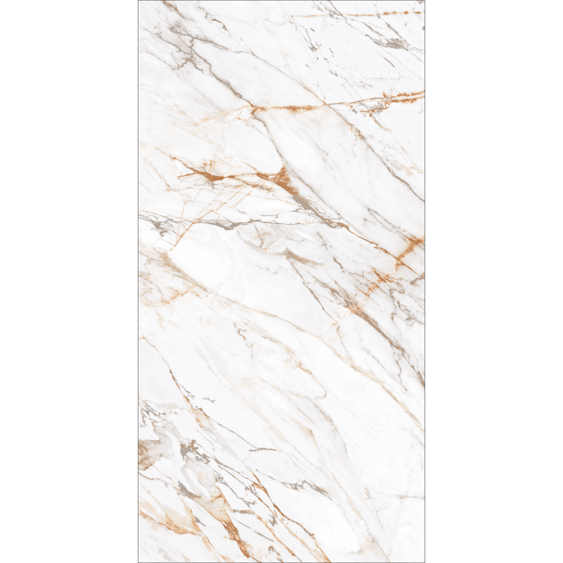 Imperial Gold High Gloss Book Match Porcelain Slabs | 120x240cm