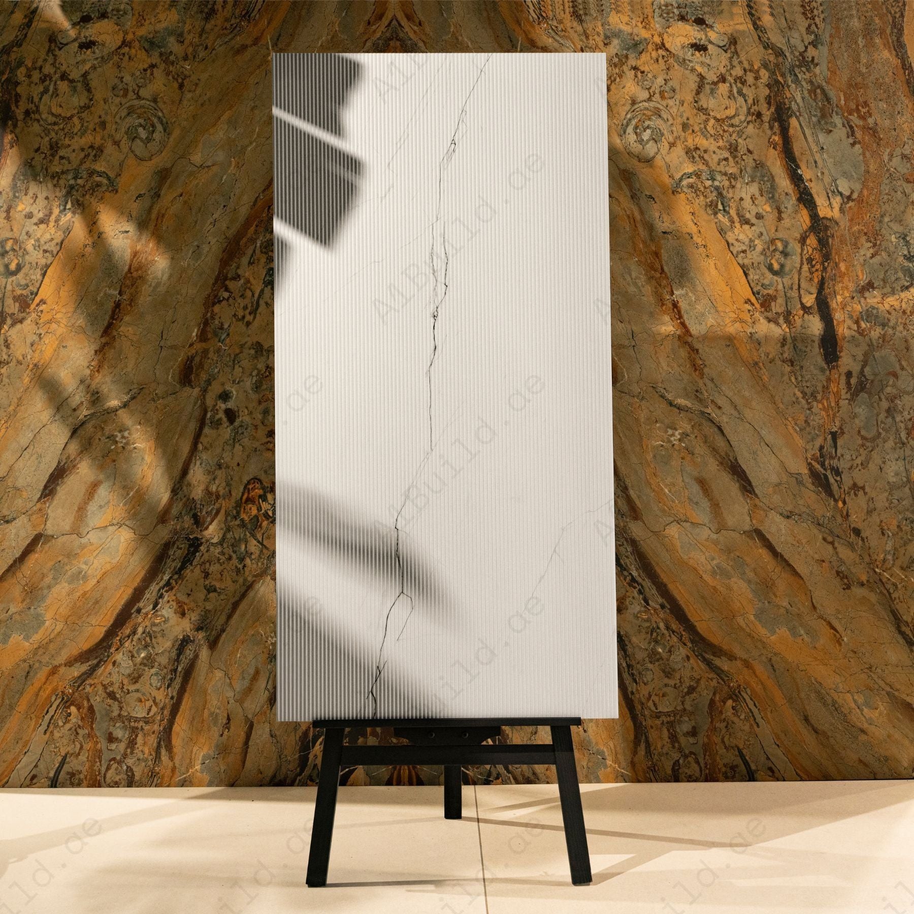 Ibina Grey porcelain tile in 60x120cm size with elegant stone effect, soft grey tones and durable 9mm thickness for walls and floors.