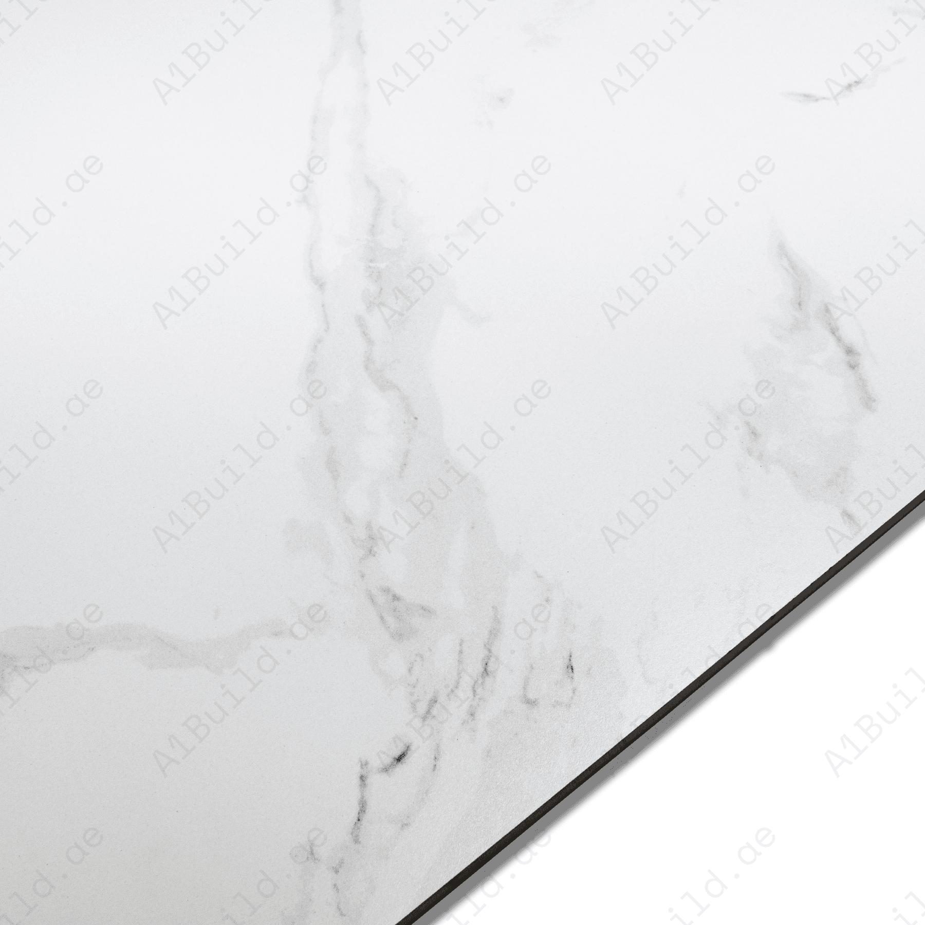 Imperial Bianco porcelain tile 60x120cm with 9mm thickness features a luxury marble look, durable porcelain body, ideal for floors and walls.