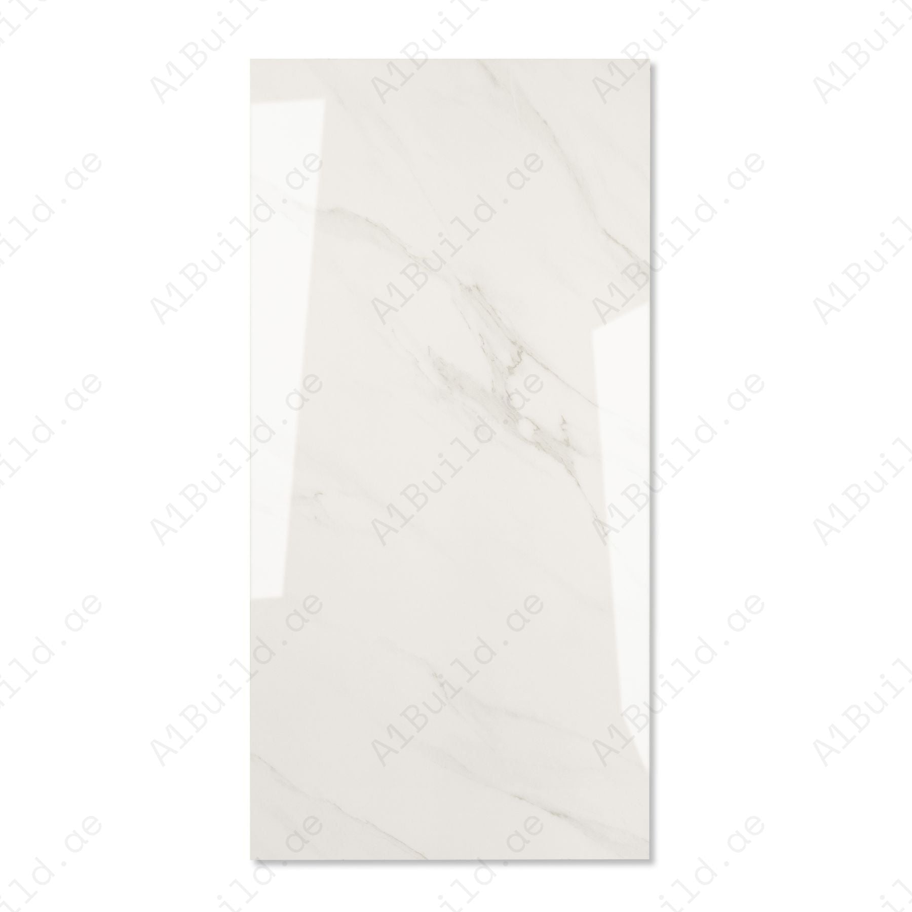 Imperial Shadow glossy marble porcelain tile 60x120cm with 9mm thickness features deep grey tones, bold veining and elegant polished finish.