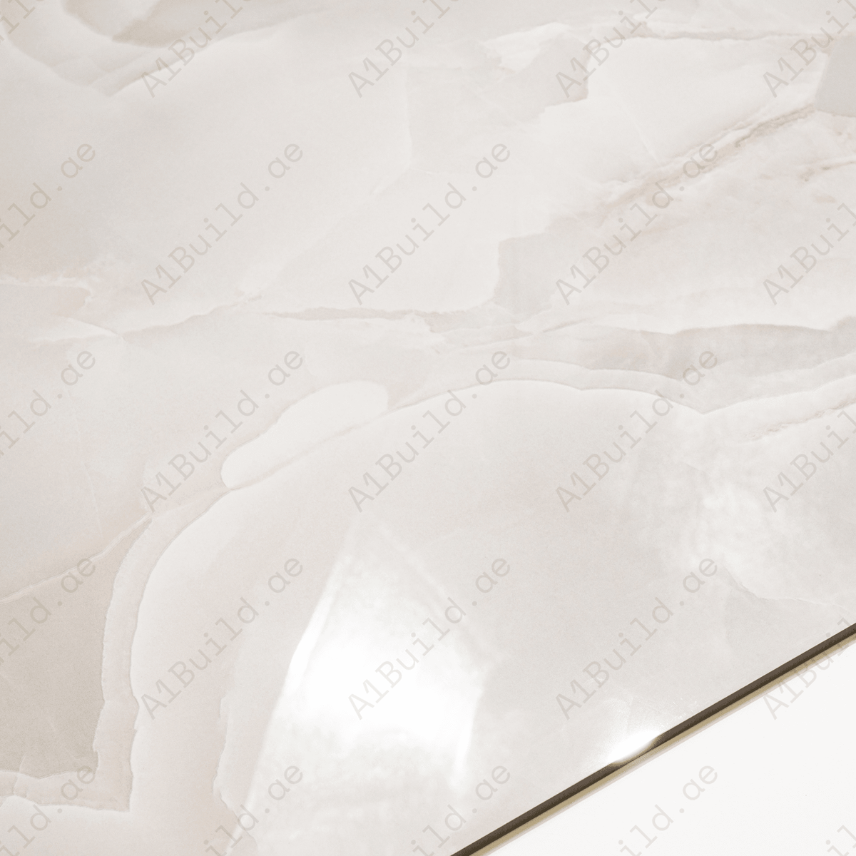 Ivory Flow porcelain tile 60x120cm 9mm thickness, beige marble look design, durable porcelain tile for elegant floors and walls.