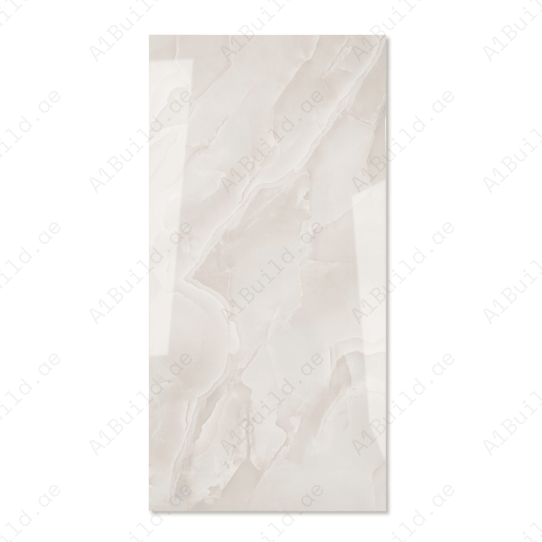 Ivory Flow porcelain tile 60x120cm 9mm thickness, beige marble look design, durable porcelain tile for elegant floors and walls.