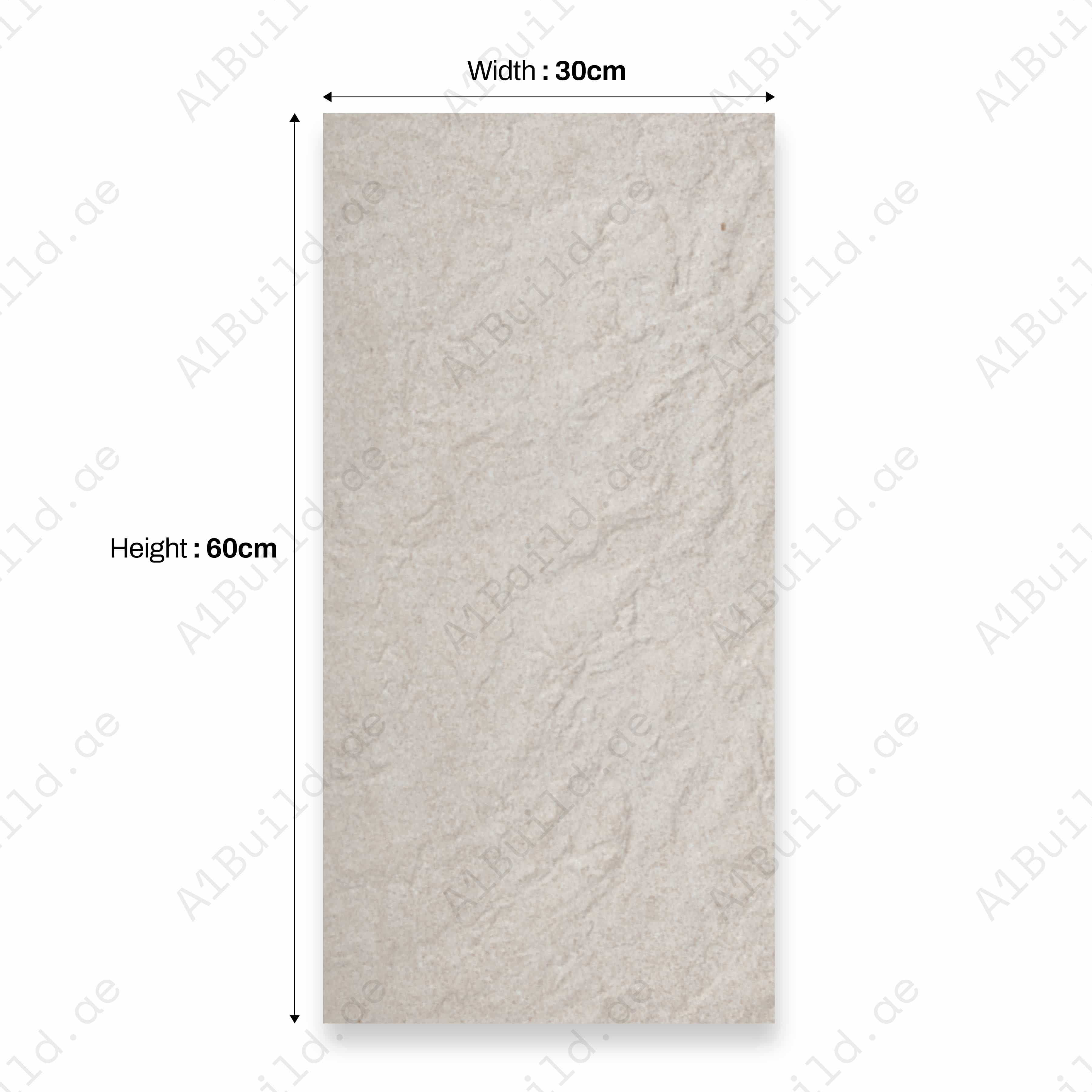 JERSEY 30X60CM 09MM CERAMIC INDOOR OUTDOOR WALLS TILE