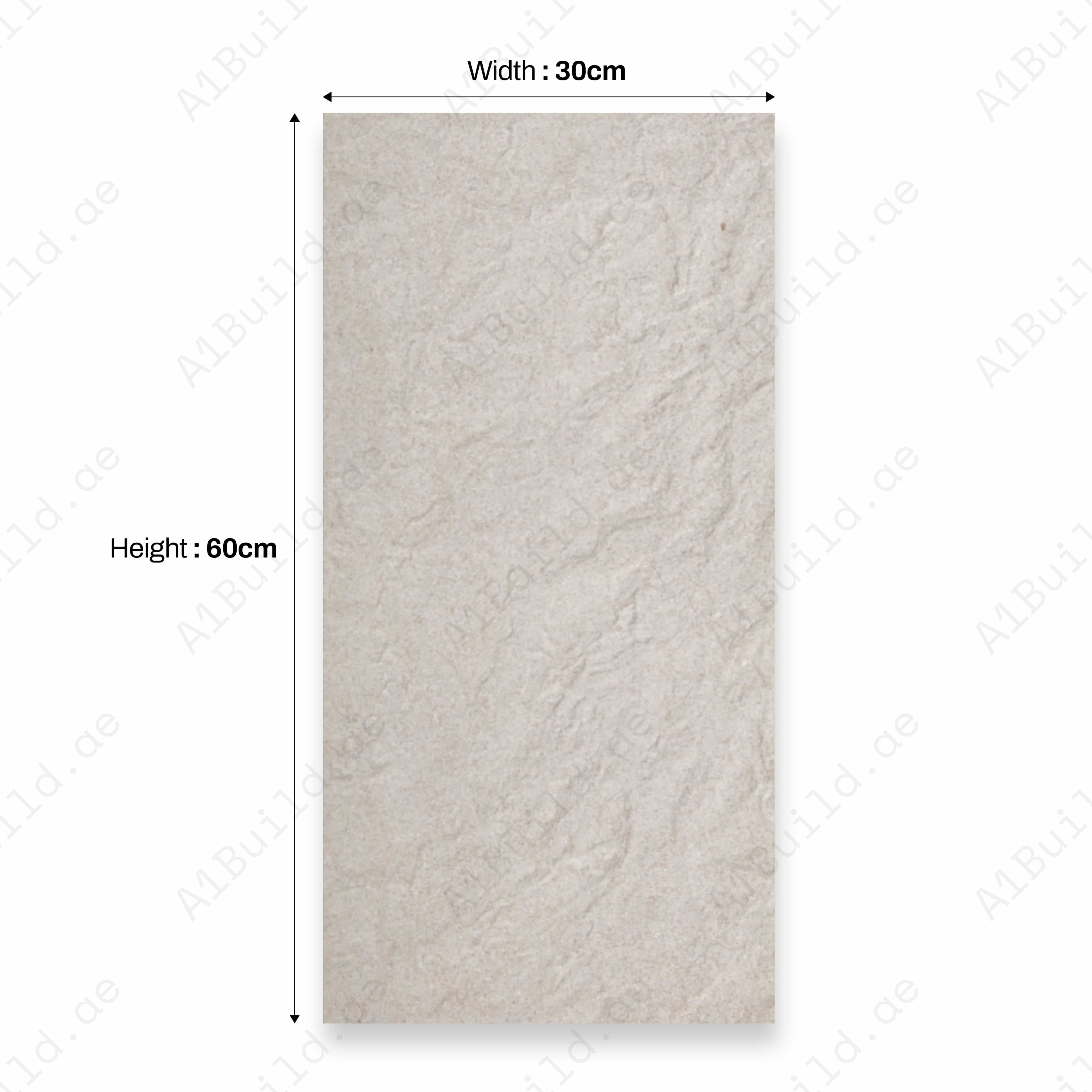 JERSEY 30X60CM 09MM CERAMIC INDOOR OUTDOOR WALLS TILE