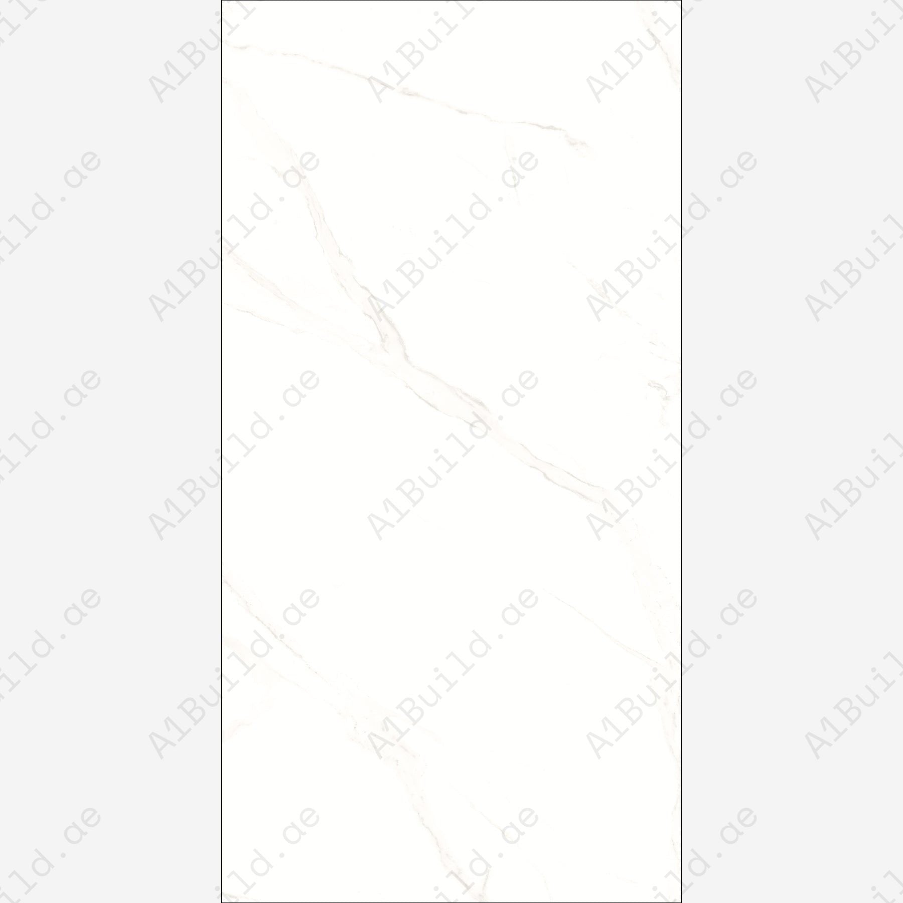 Keros Statuario (60X120cm 09mm Random Glossy Porcelain Indoor Floor & Wall Tiles)