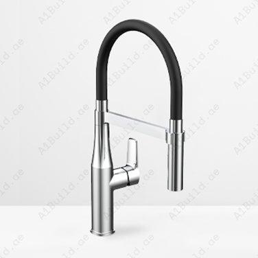 Kitchen Mixer With Flexible Spout (Premium Chrome 100% made in Germany)