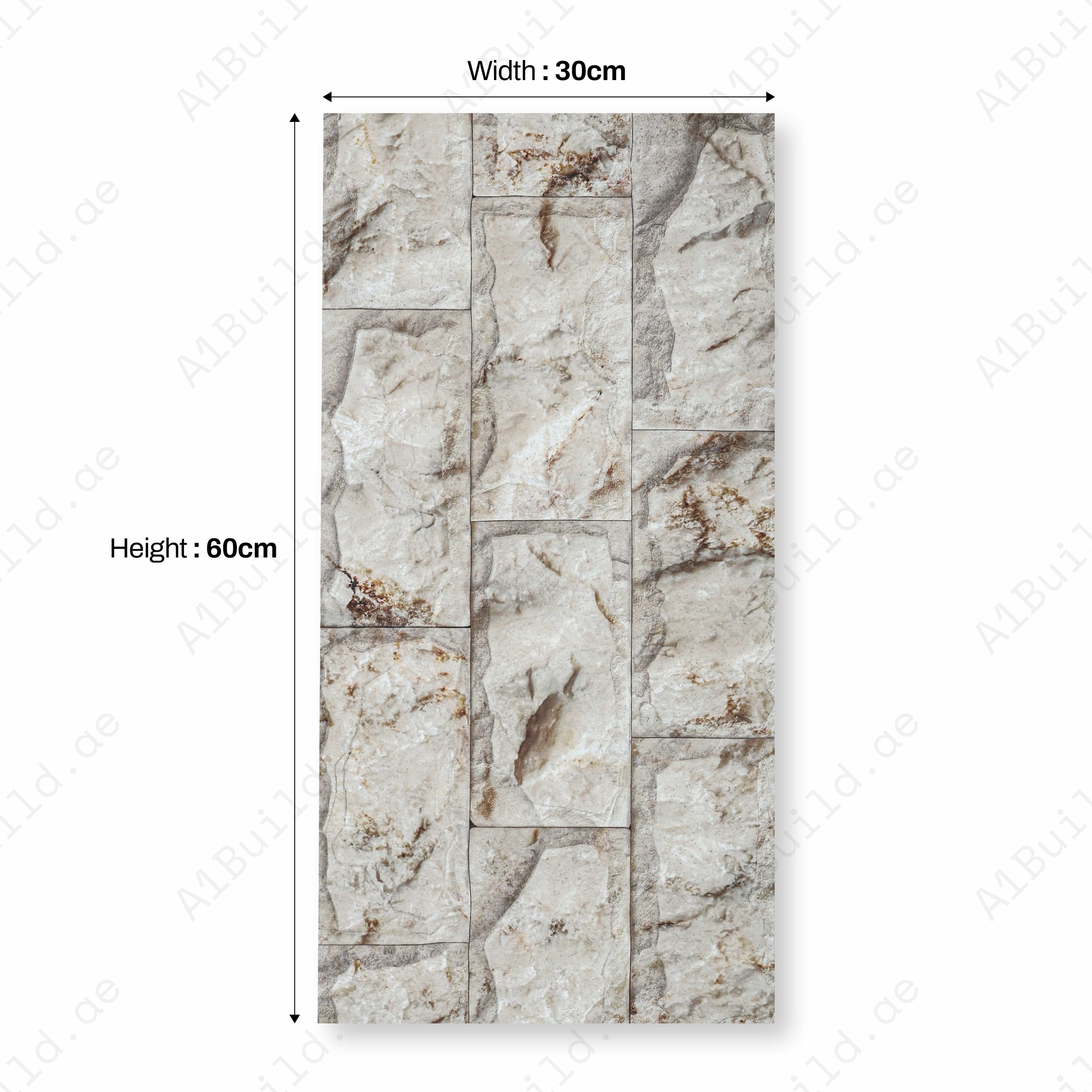 LIBRIX ONYX 3D Matt 30x60cm Ceramic Indoor Outdoor Walls Ttile