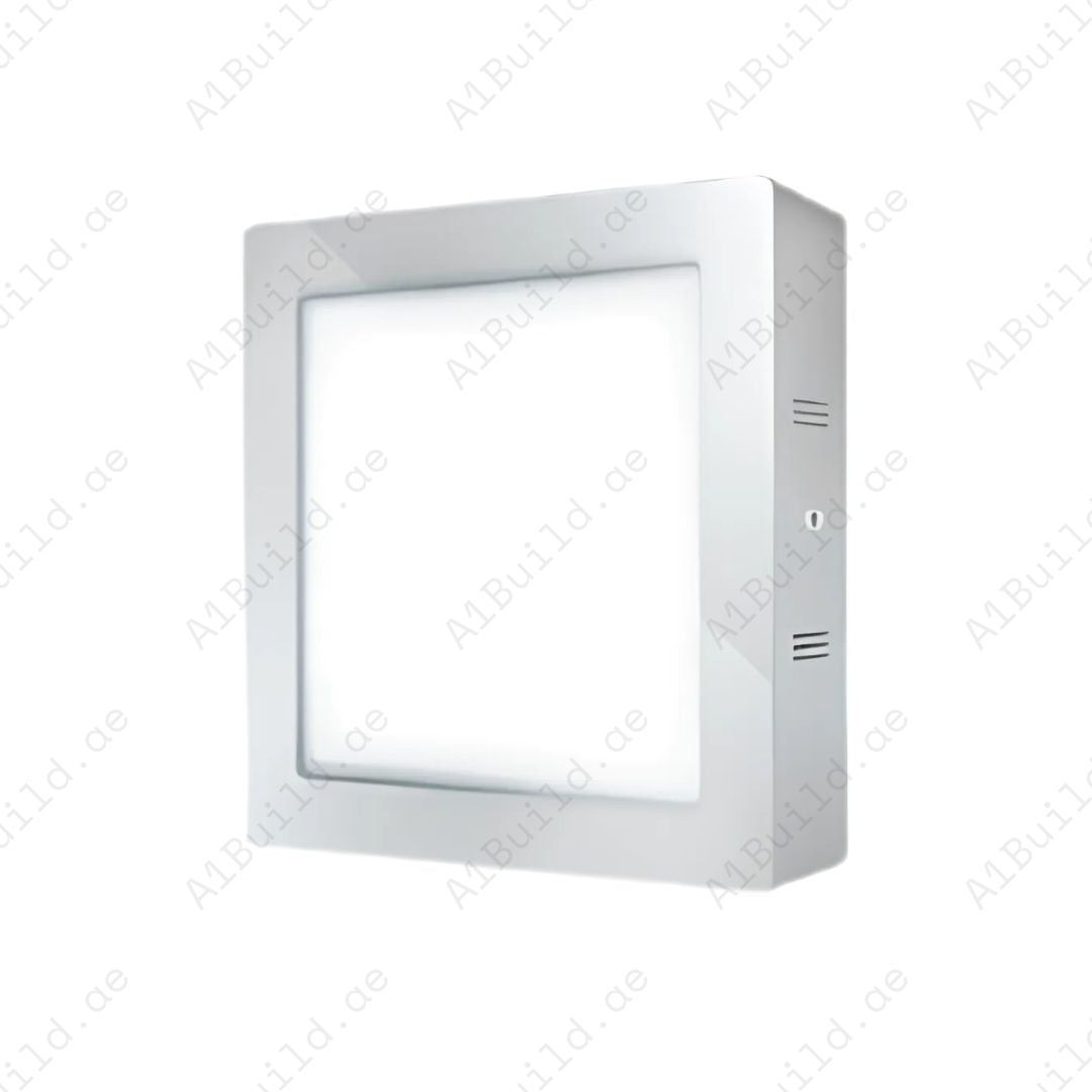 Lana 24W Surface Panel Downlight, 1350lm, 6000K. Energy-saving LED ceiling light with 15,000hrs lifespan, perfect for modern indoor spaces.
