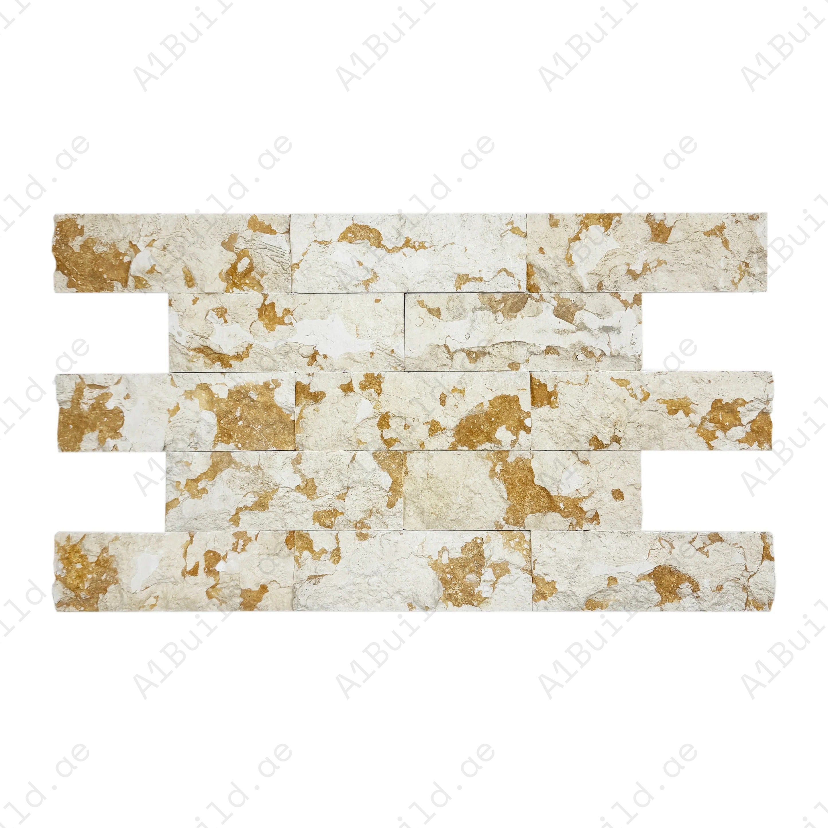 Light Beige Split marble wall cladding in premium slate stone with natural textures. Ideal for walls, feature areas, and decorative interiors with elegance.