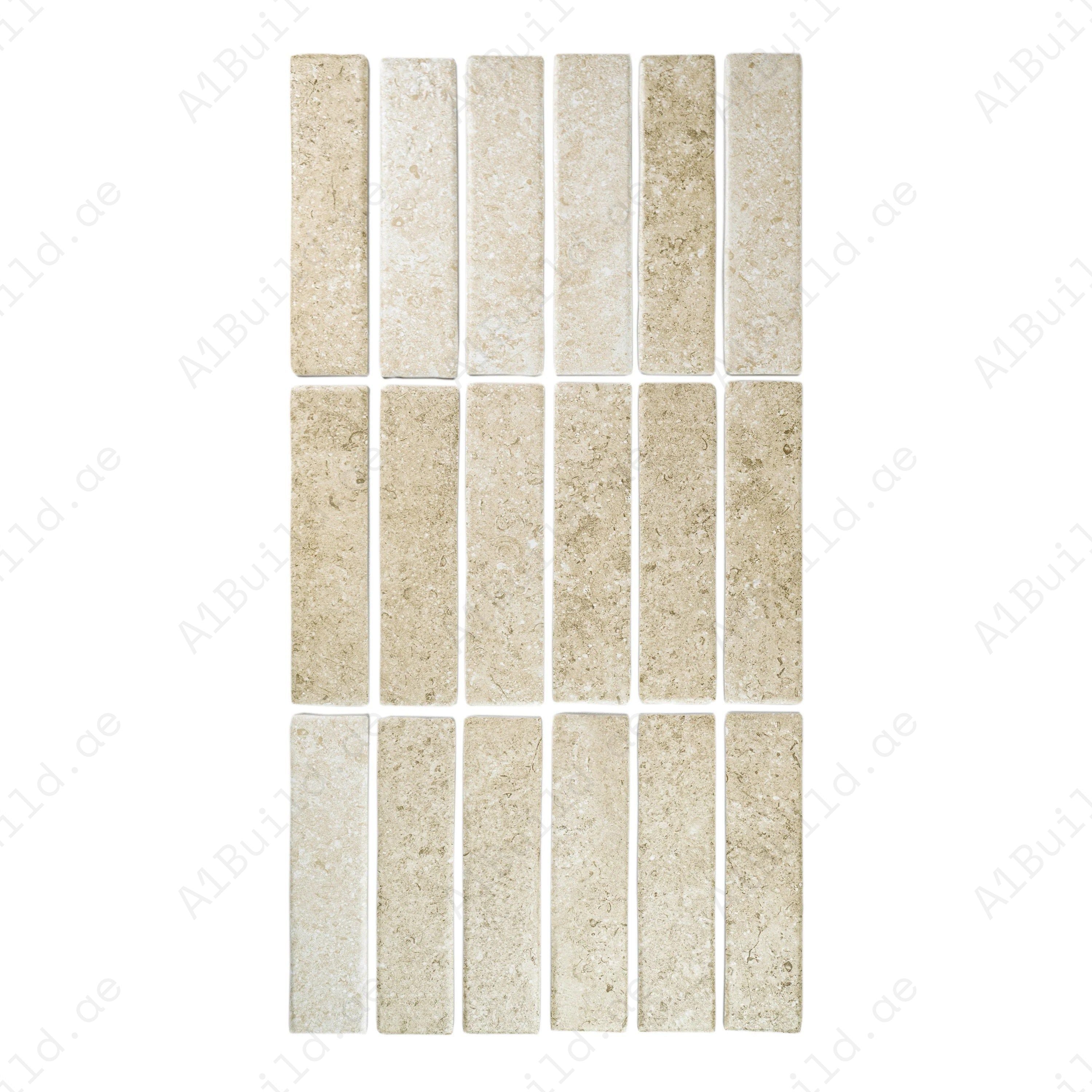 Light beige matte porcelain tiles with soft earthy tones. Durable, waterproof & scratch-resistant, perfect for walls, floors, backsplashes, and outdoor use.