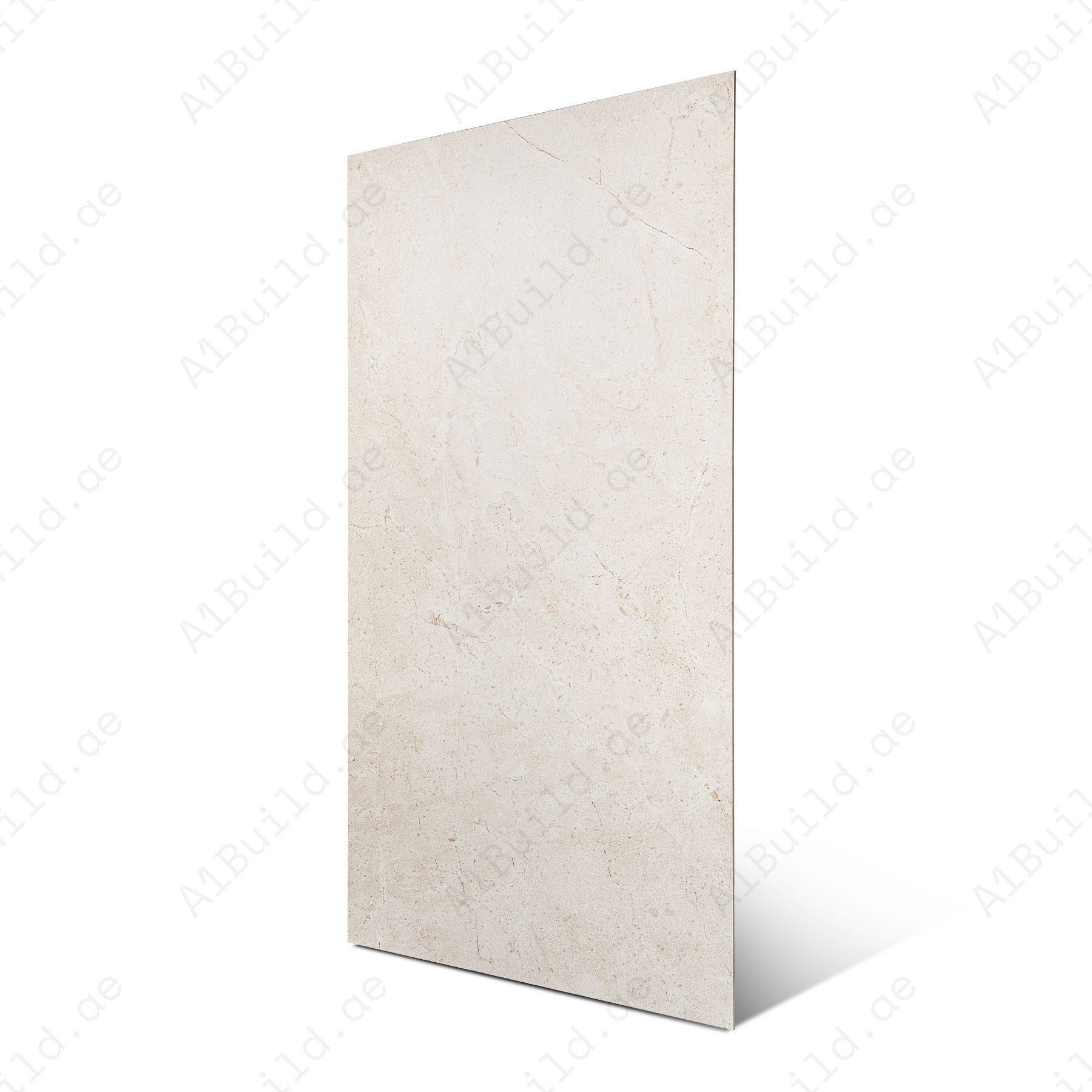 Limestone Pearl porcelain tile in 60x120cm size featuring soft pearl tones, natural limestone texture and durable 9mm thickness for floors and walls.