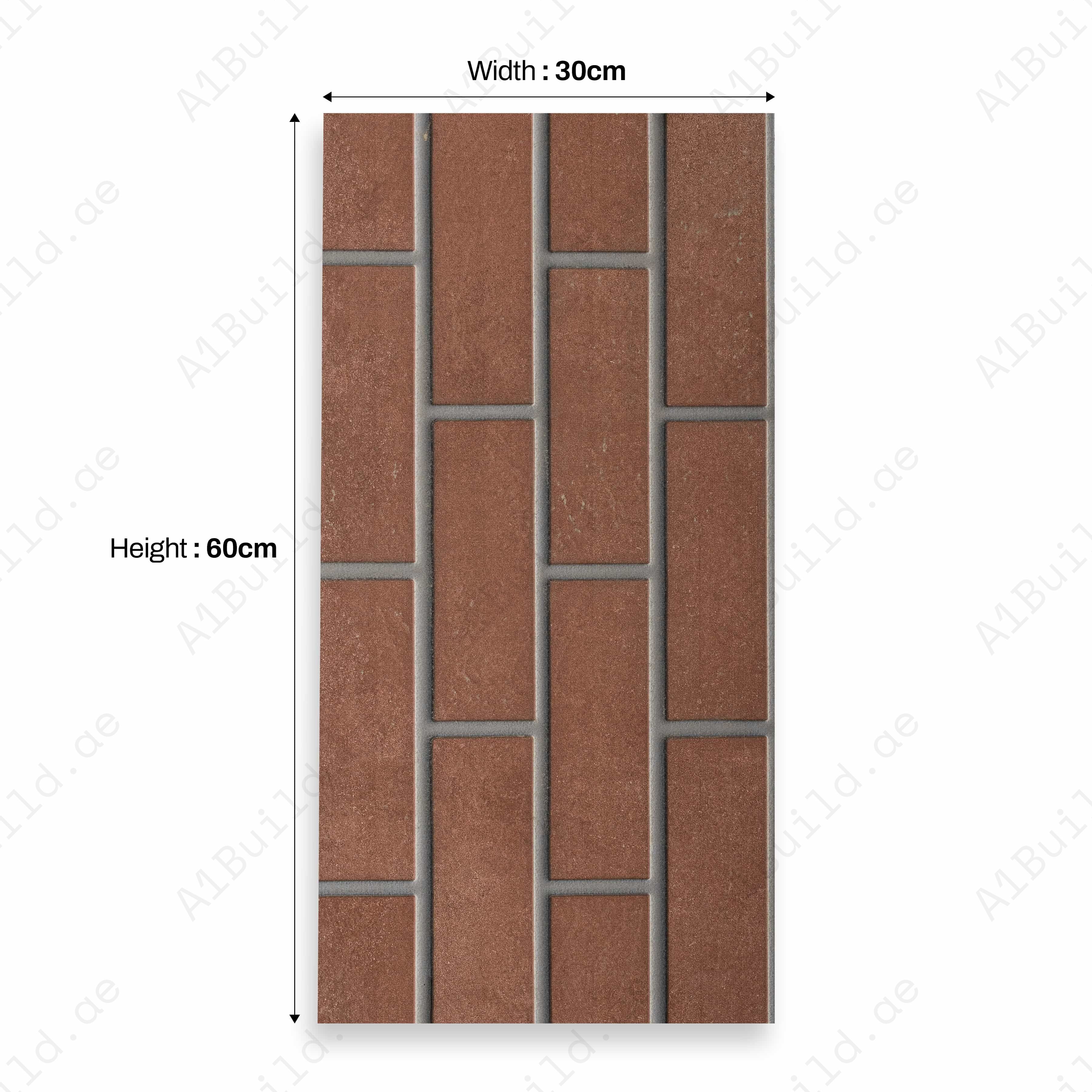 Lithuania 03 30X60CM 09MM CERAMIC INDOOR OUTDOOR WALLS TILE