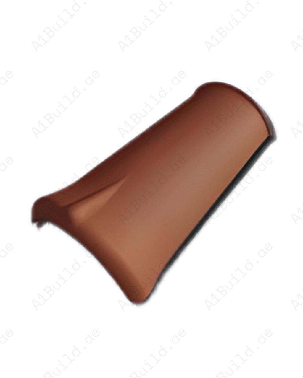 Logica Lusa 3.8kg ceramic ridge tile for secure roof ridge joints. Highly durable, weather-resistant, and perfect for waterproof roofing alignment.