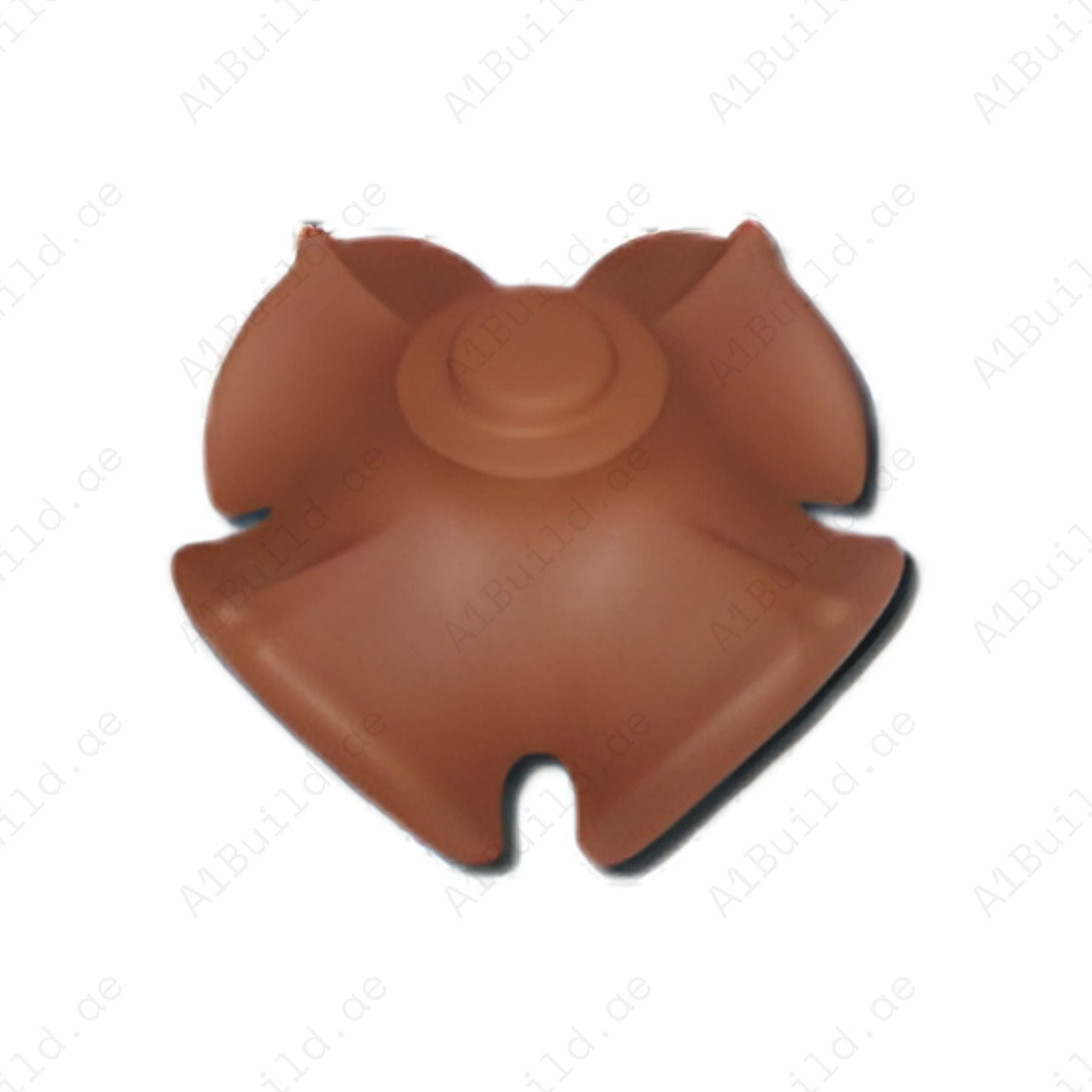 Logica Lusa 4-way clay junction ensures perfect four-ridge connectivity, leak protection, strong clay durability and long-term structural roofing reliability.