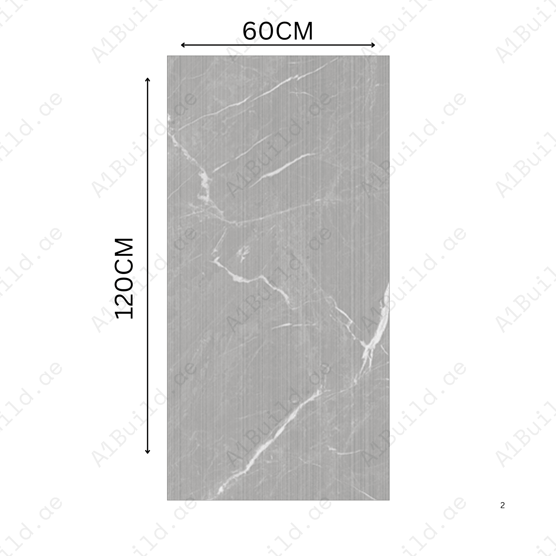 LOUVERS SCULTOREA DOVE 60x120cm Antiglare Matt Porcelain Tile – 09MM