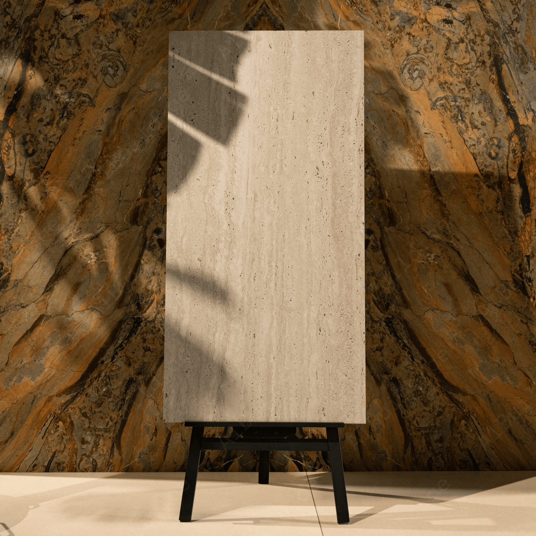 Lunar Pearl porcelain tile 60x120cm with 9mm thickness, marble look design, durable porcelain, ideal for floors and walls.