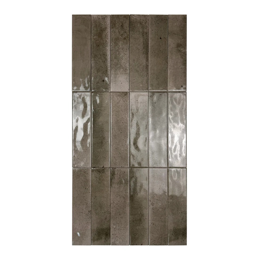 Lustre Vintage Fossil Grey glossy ceramic tile offers timeless style, high durability, and moisture resistance. Ideal for walls, kitchens, and bathrooms.