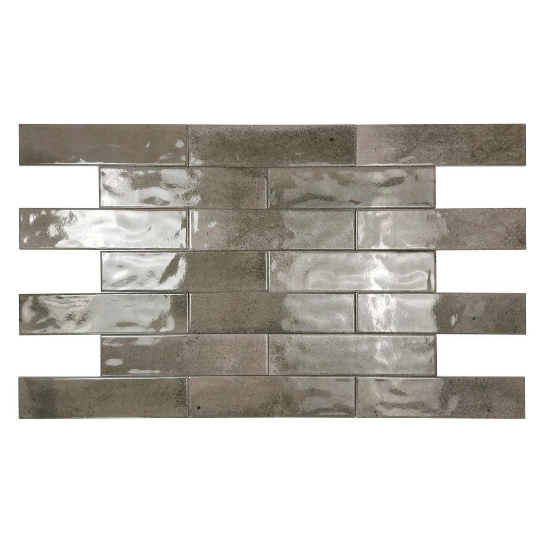 Lustre Vintage Fossil Grey glossy ceramic tile offers timeless style, high durability, and moisture resistance. Ideal for walls, kitchens, and bathrooms.