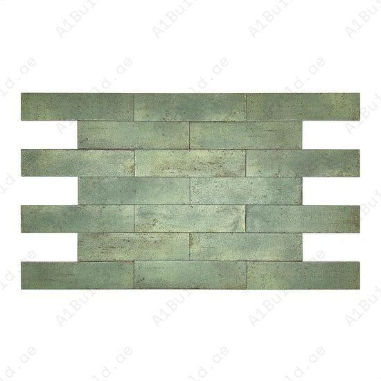 Lustre Vintage Hunter Green matte ceramic tile offers rich tones, lasting durability, and moisture resistance. Perfect for walls, kitchens, and bathrooms.