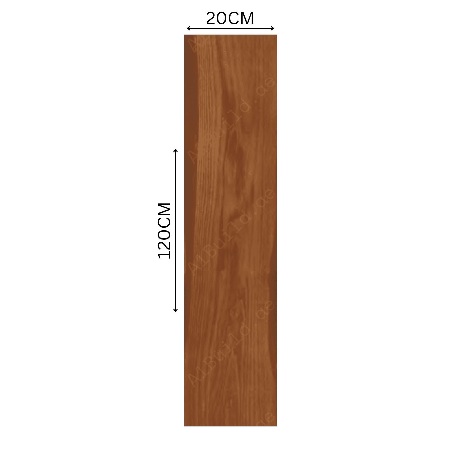 Luxor Wood Cherry (20X120cm Matt Finish Parquet Porcelain Indoor, Floor Tiles)