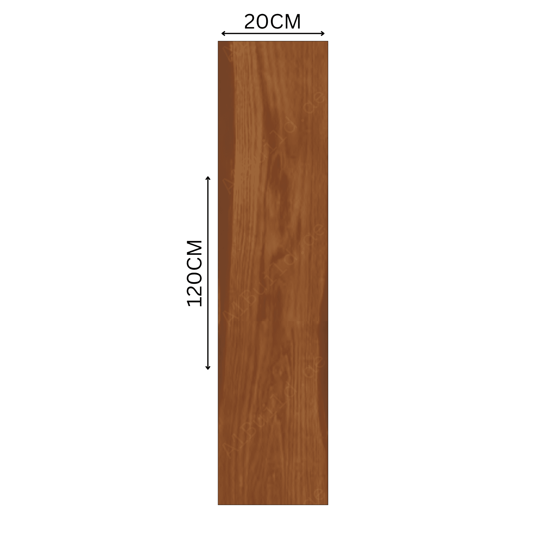 Luxor Wood Cherry (20X120cm Matt Finish Parquet Porcelain Indoor, Floor Tiles)