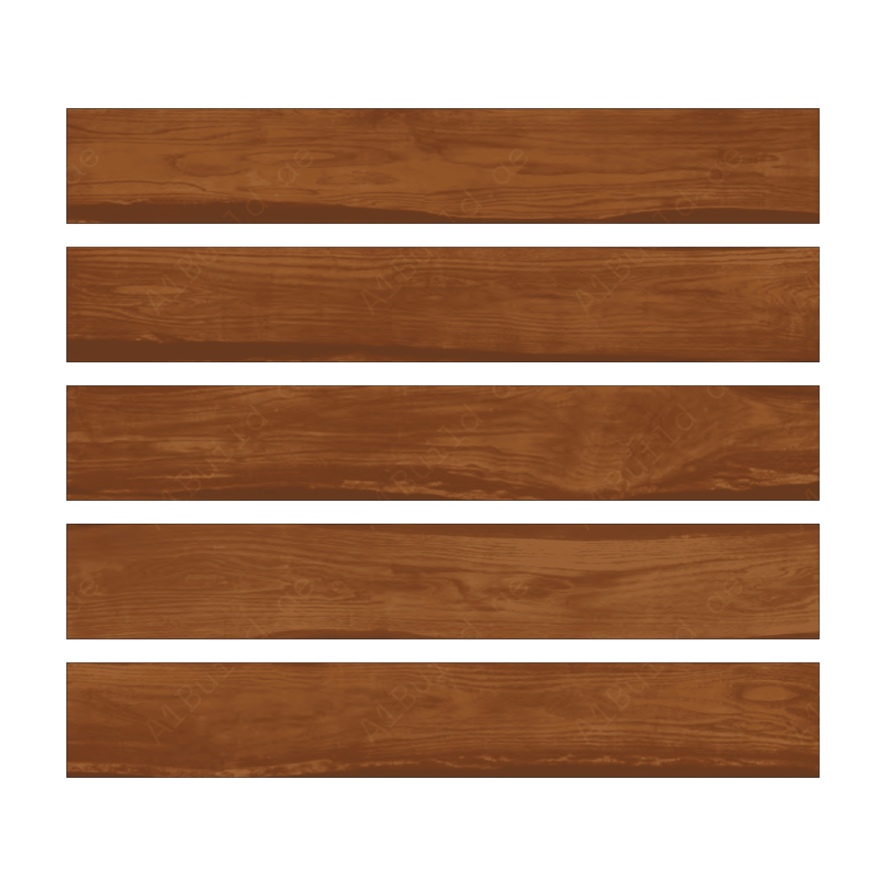 Luxor Wood Cherry (20X120cm Matt Finish Parquet Porcelain Indoor, Floor Tiles)
