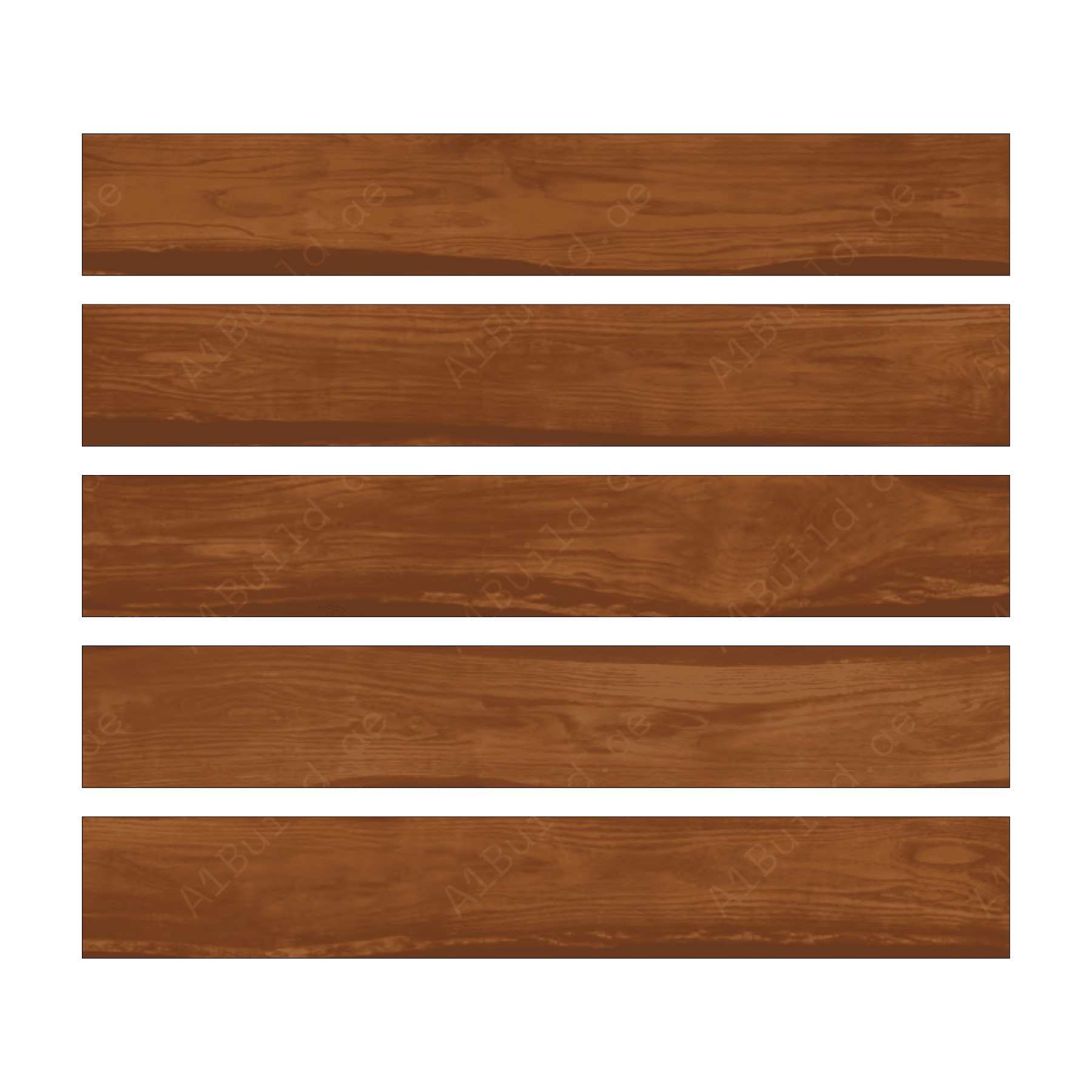 Luxor Wood Cherry (20X120cm Matt Finish Parquet Porcelain Indoor, Floor Tiles)