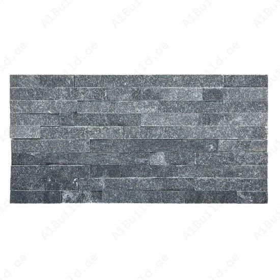 Luxurious Starlit Quartz black split marble cladding with bold texture, UV & weather-resistant, ideal for walls, fireplaces, façades & outdoor accents.