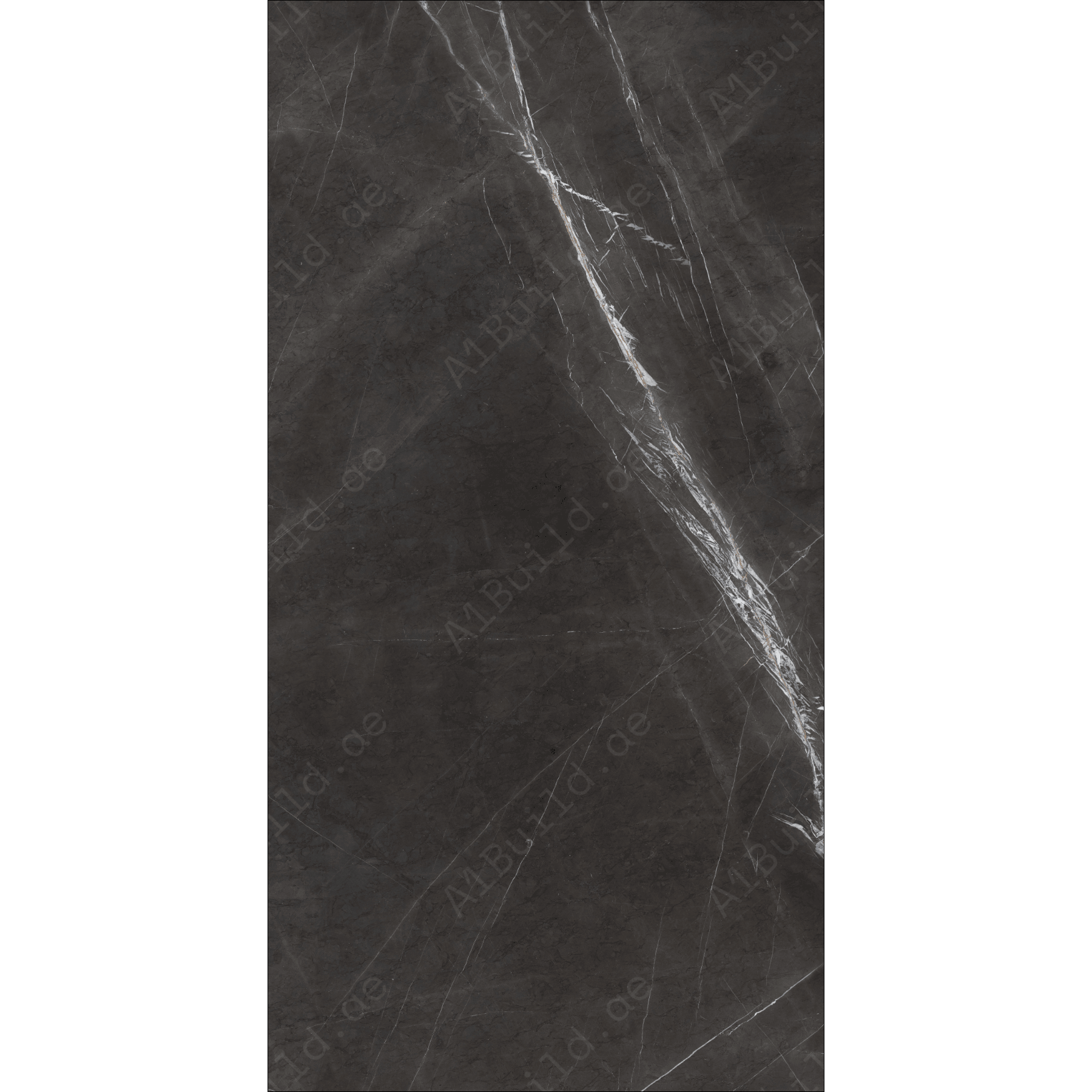 Marquin Grey High Gloss Book Match Porcelain Slabs | 120x240cm