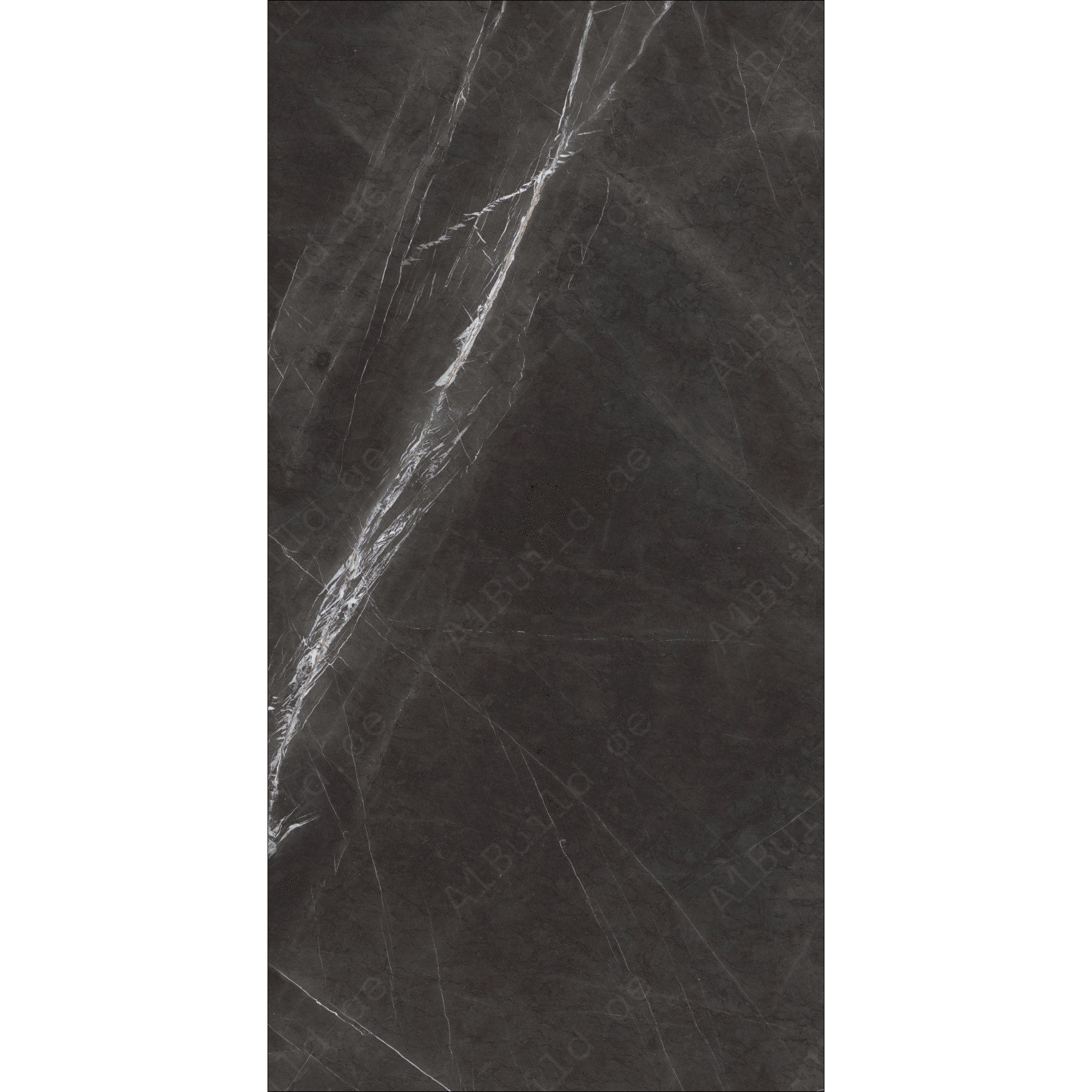 Marquin Grey High Gloss Book Match Porcelain Slabs | 120x240cm