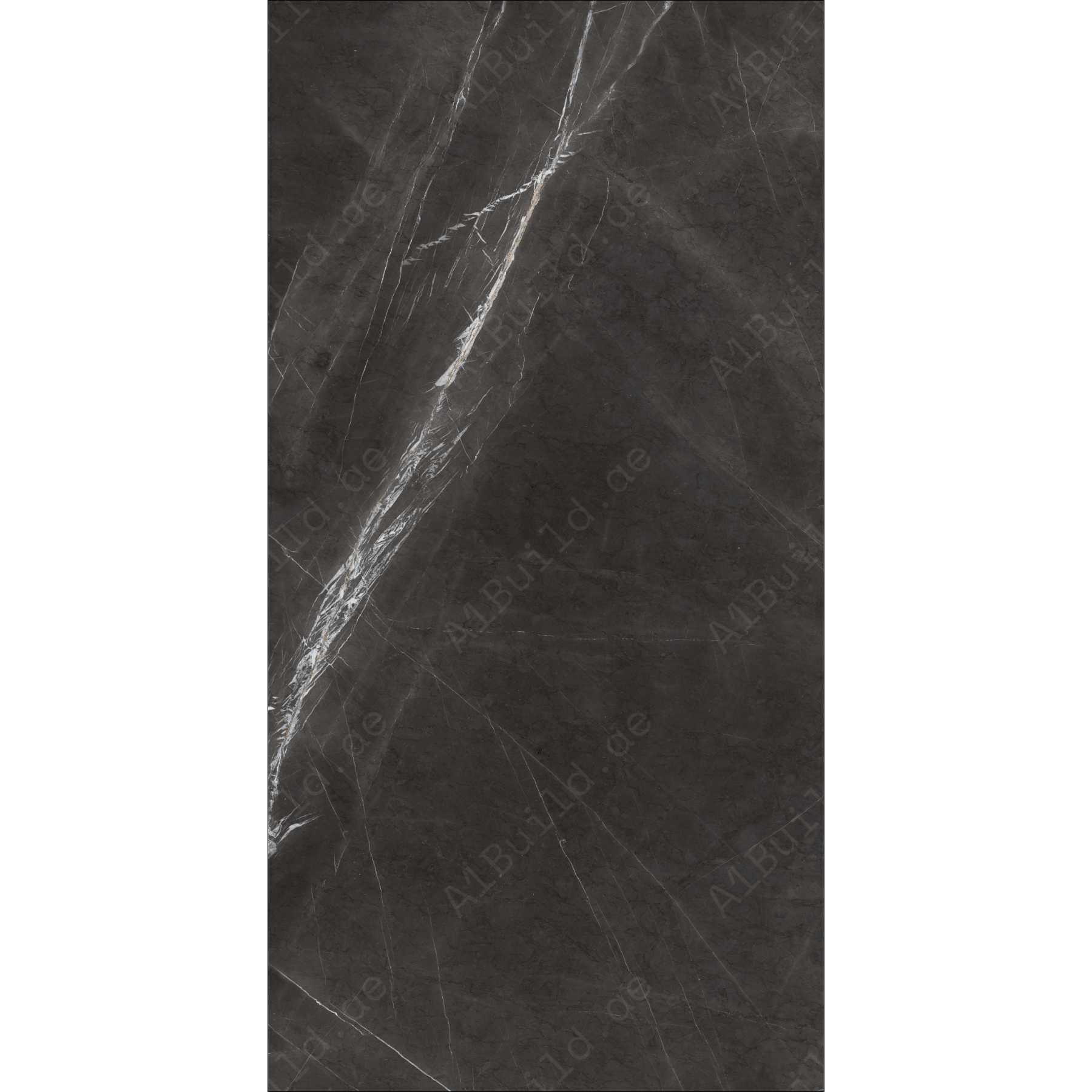Marquin Grey High Gloss Book Match Porcelain Slabs | 120x240cm