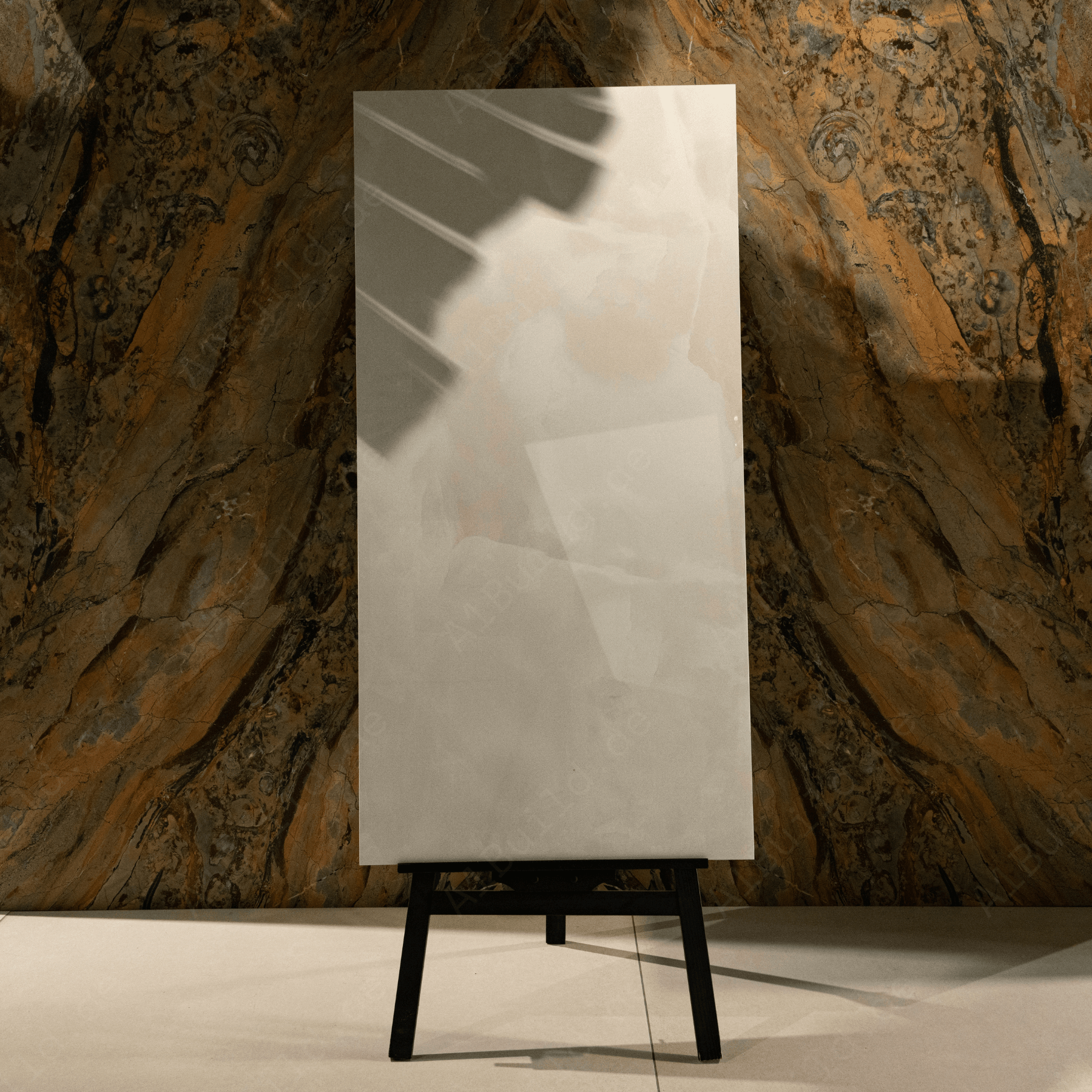 Portland Bianco (60X120cm 09mm Random Matt Finish Porcelain Indoor Floor & Wall Tiles)