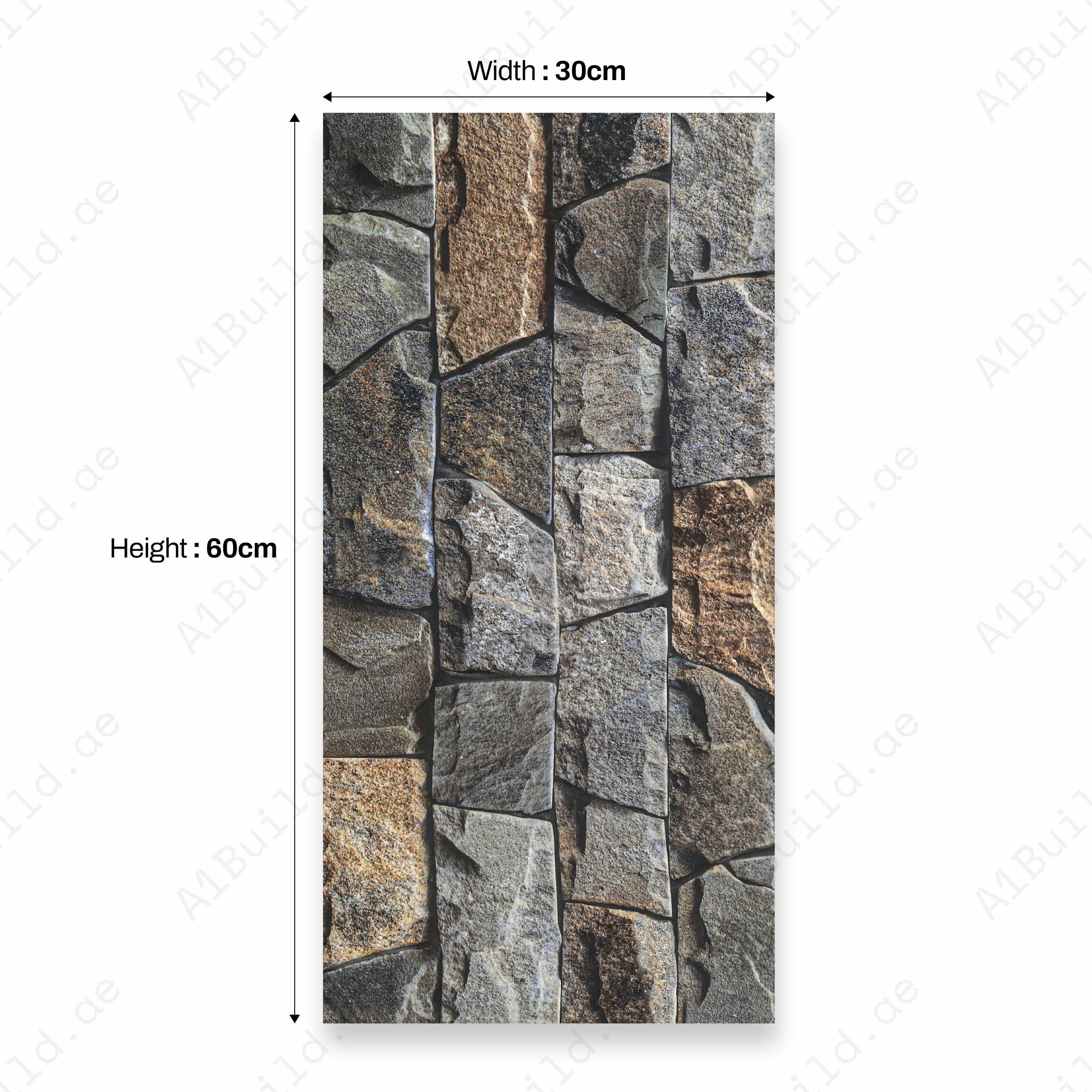 Majade A 135 30X60CM 09MM CERAMIC INDOOR OUTDOOR WALLS TILE