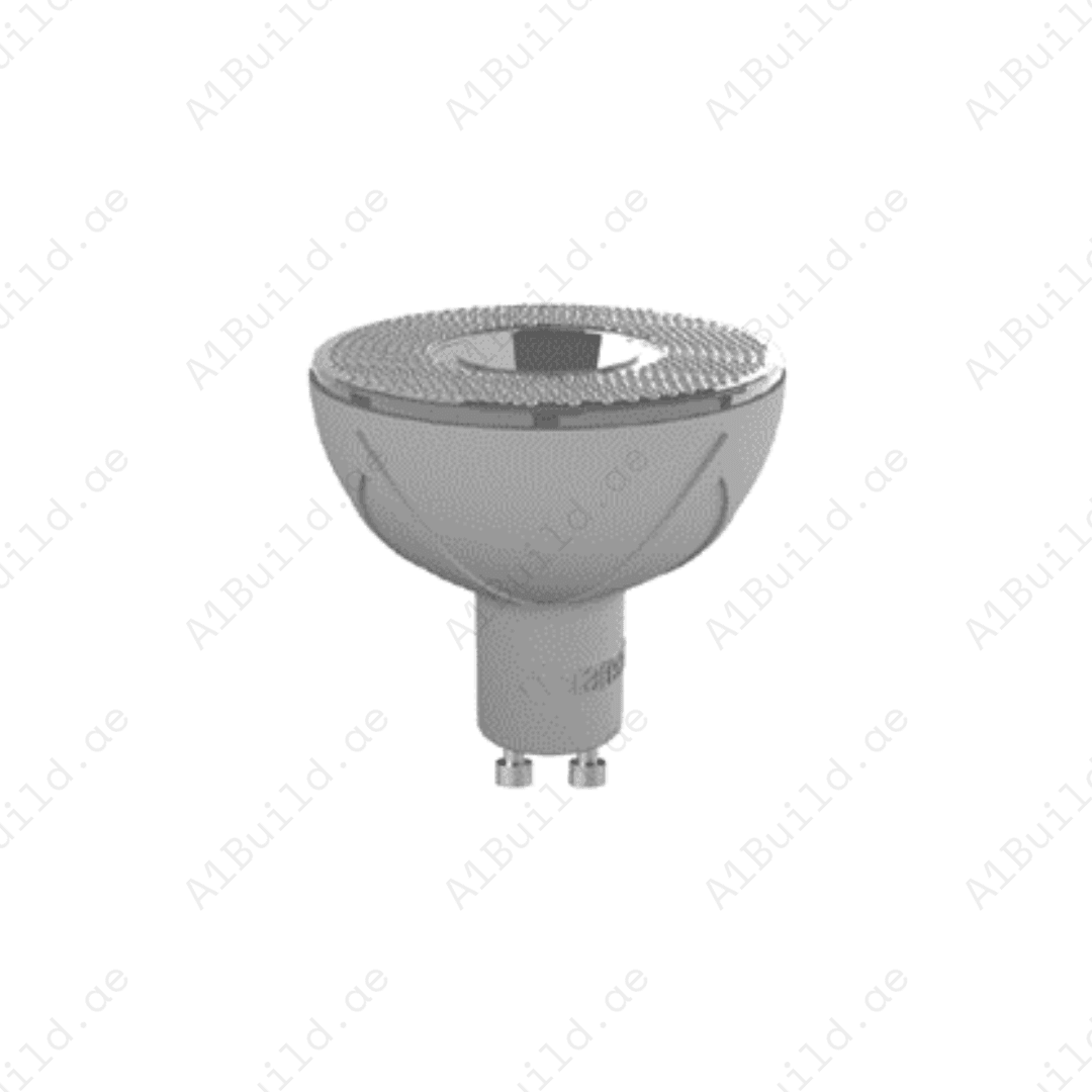Mar GU10 LED Spotlight 7W 560lm. Energy-saving, CRI>80,38° beam, 15,000hr lifespan, compact Ø50xH53mm, 6000K/4000K/3000K, ideal for indoor & task lighting today.
