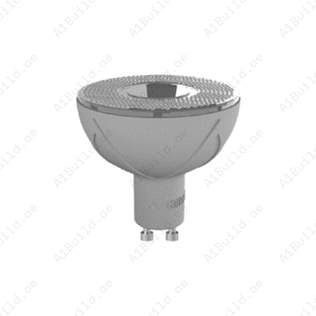 Mar GU10 LED Spotlight 7W 560lm. Energy-saving, CRI>80,38° beam, 15,000hr lifespan, compact Ø50xH53mm, 6000K/4000K/3000K, ideal for indoor & task lighting today.