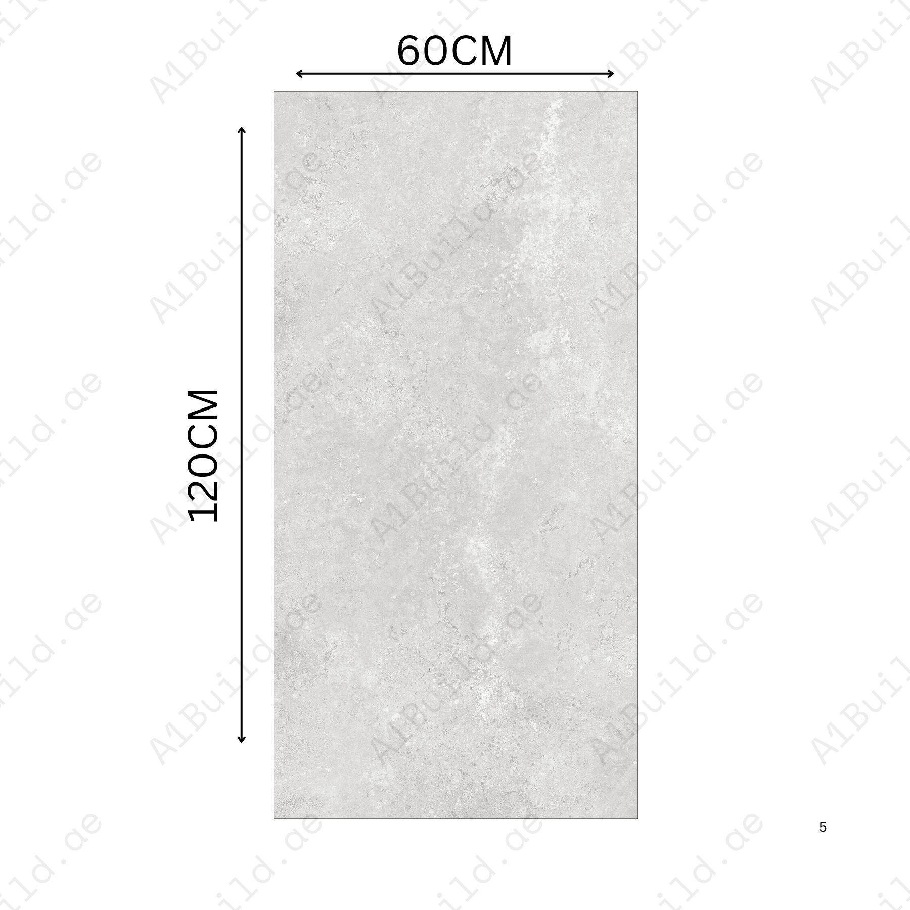 Marina Bianco 60x120cm porcelain tile, 20mm thick with R11 slip-resistant rough matt finish. Elegant stone look, ideal for outdoor and high-traffic areas.