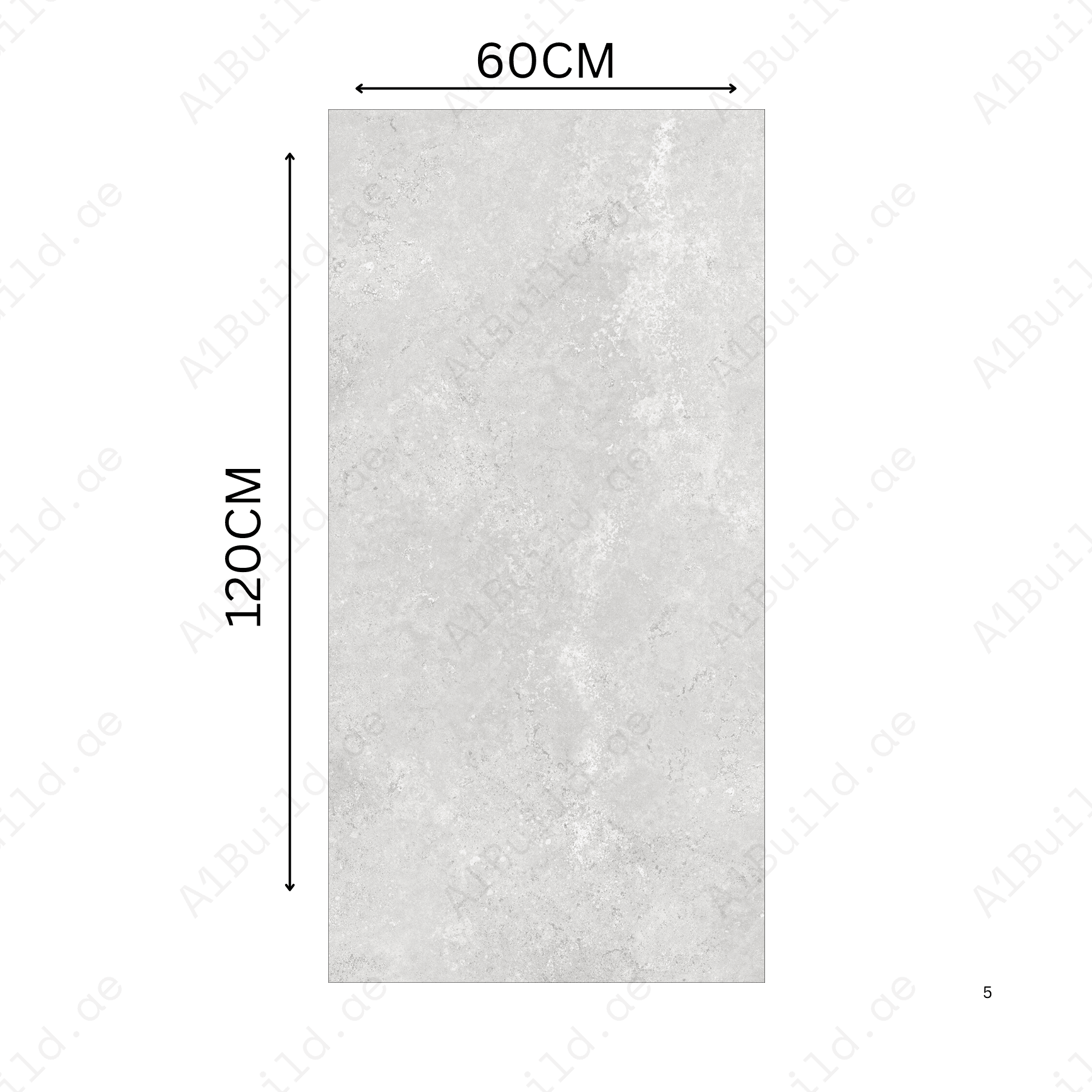 Marina Bianco 60x120cm porcelain tile, 20mm thick with R11 slip-resistant rough matt finish. Elegant stone look, ideal for outdoor and high-traffic areas.