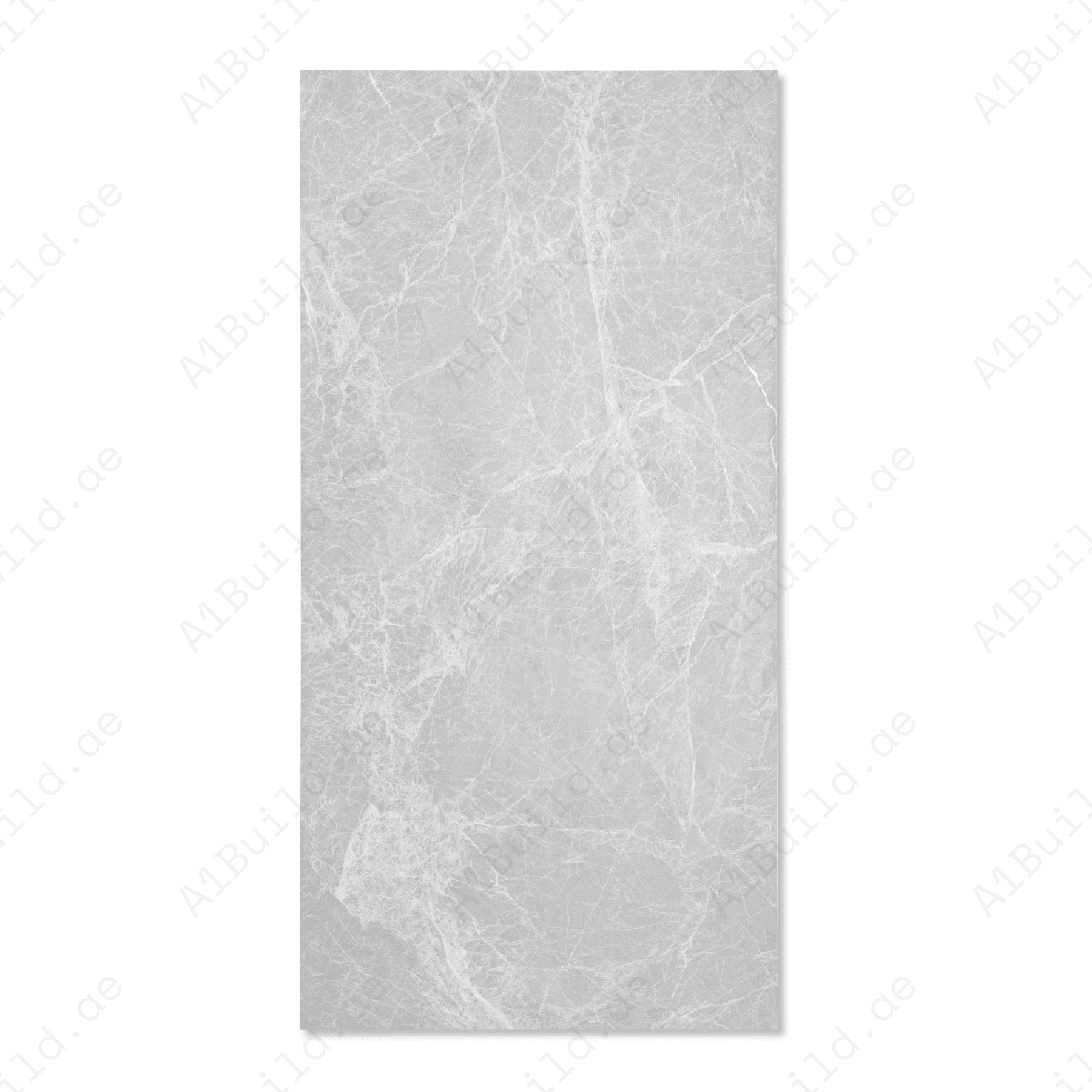 Marvel Grey White porcelain tile 60x120cm with 9mm thickness features a modern marble look, durable porcelain body for floors and walls.