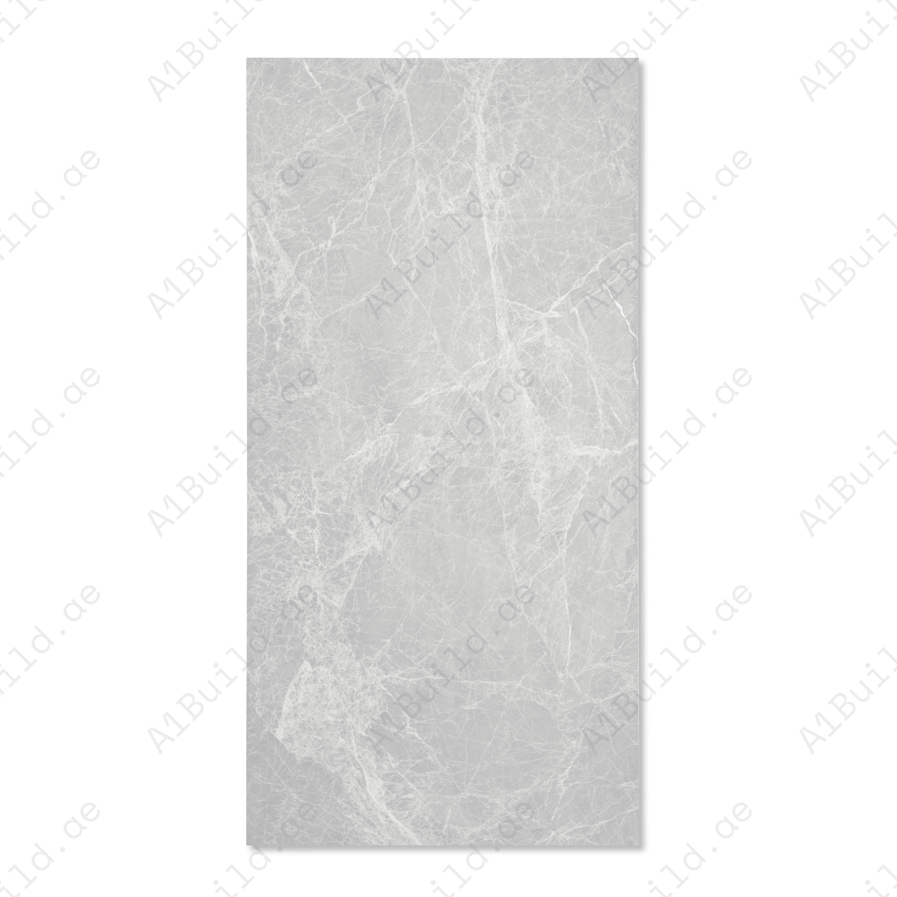 Marvel Grey White porcelain tile 60x120cm with 9mm thickness features a modern marble look, durable porcelain body for floors and walls.