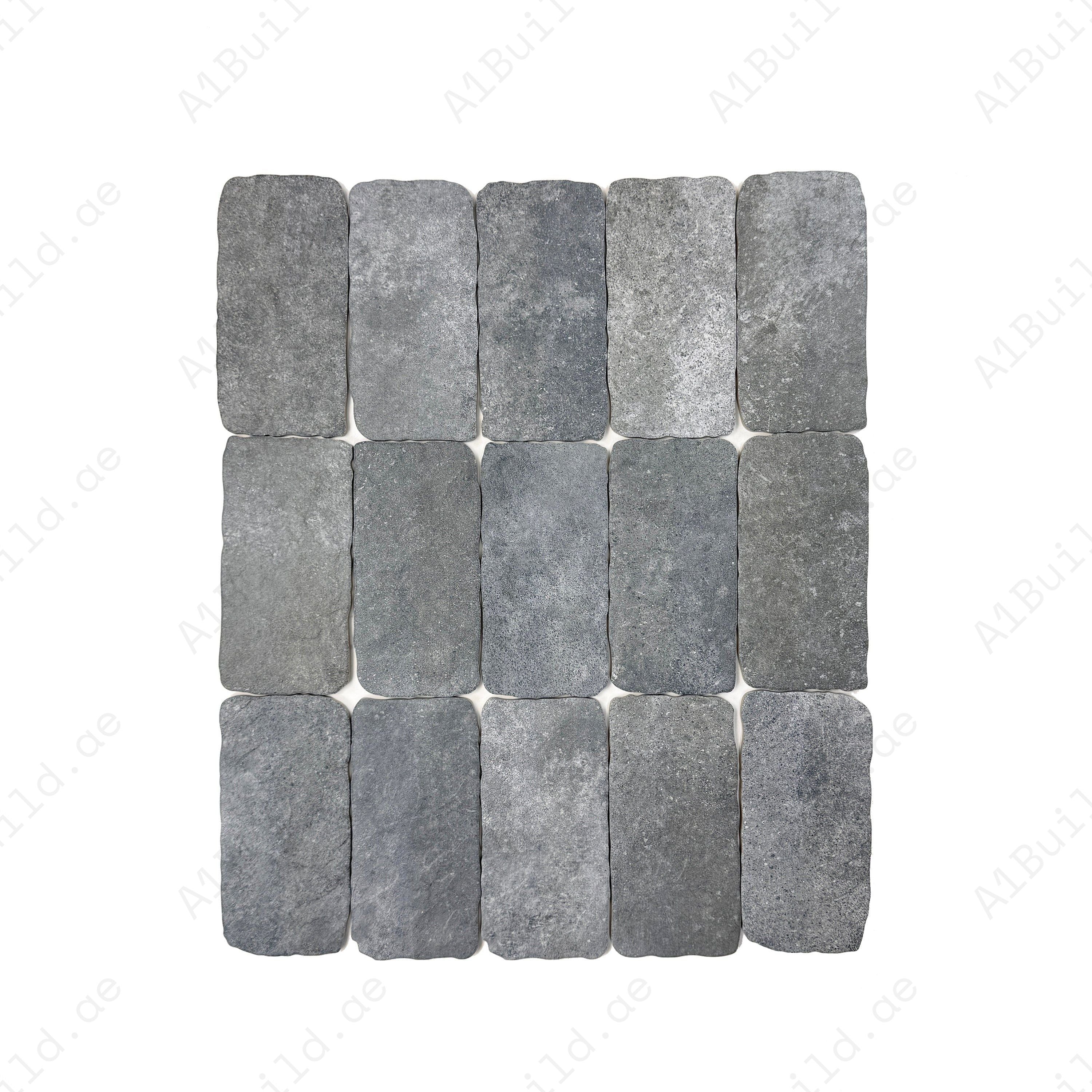 Medium Gray matte porcelain tile with subtle earthy tones. Durable, slip-resistant & perfect for walls, floors, kitchens, bathrooms, pools & outdoor designs.