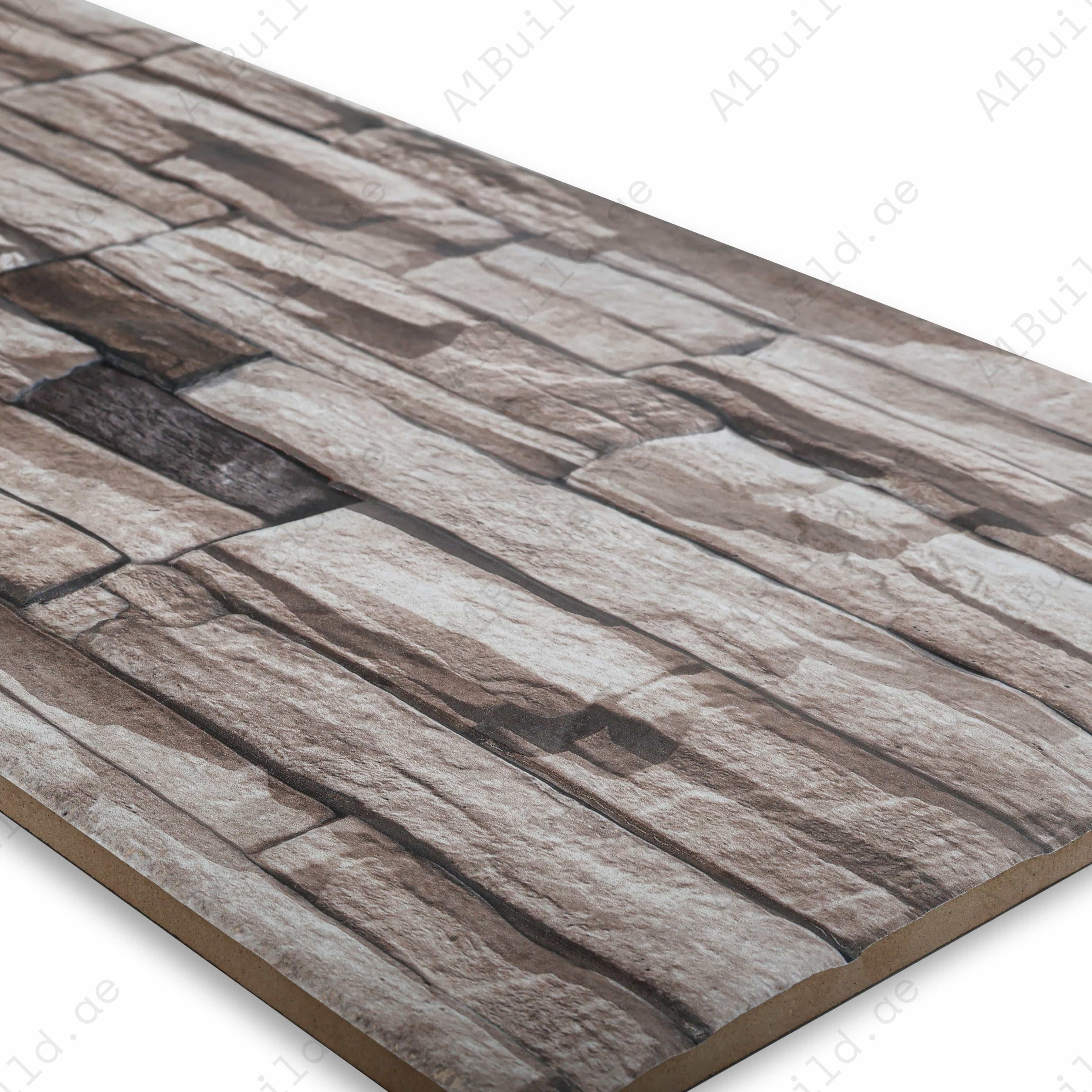 Melbrown Beige A Azan 30X60CM 09MM CERAMIC INDOOR OUTDOOR WALLS TILE-2