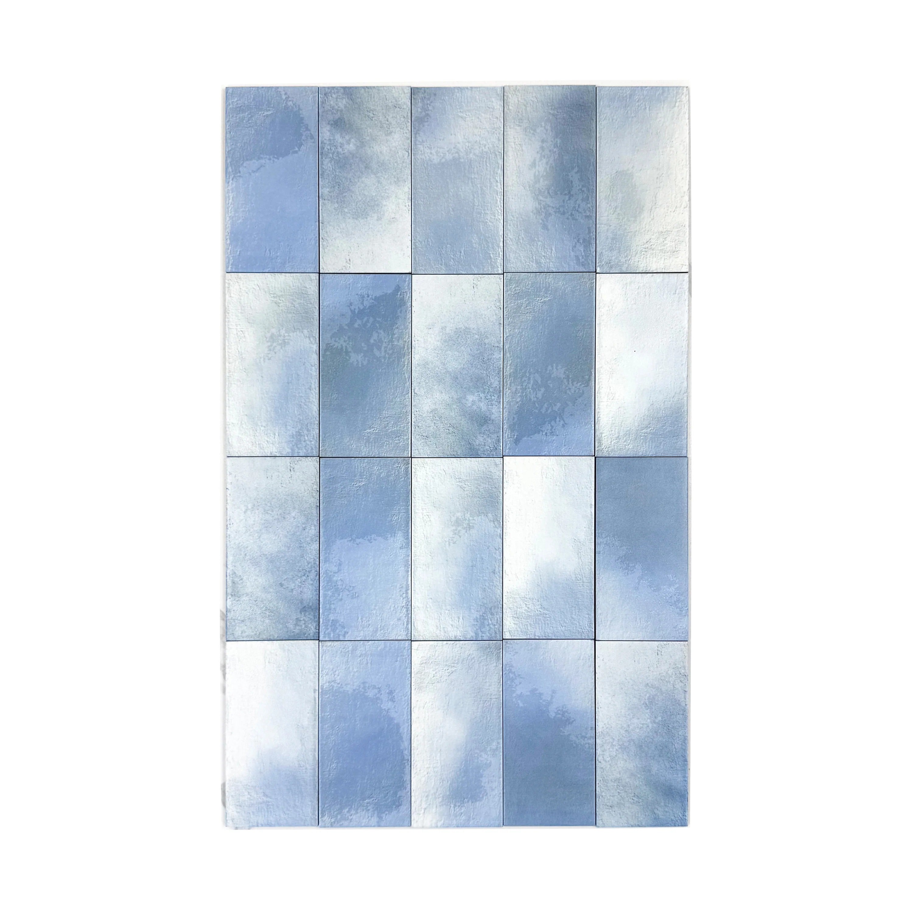 Midnight Navy matte ceramic tile with sleek long-strip design. Durable, waterproof & stylish for kitchens, bathrooms, floors, walls & modern interiors.
