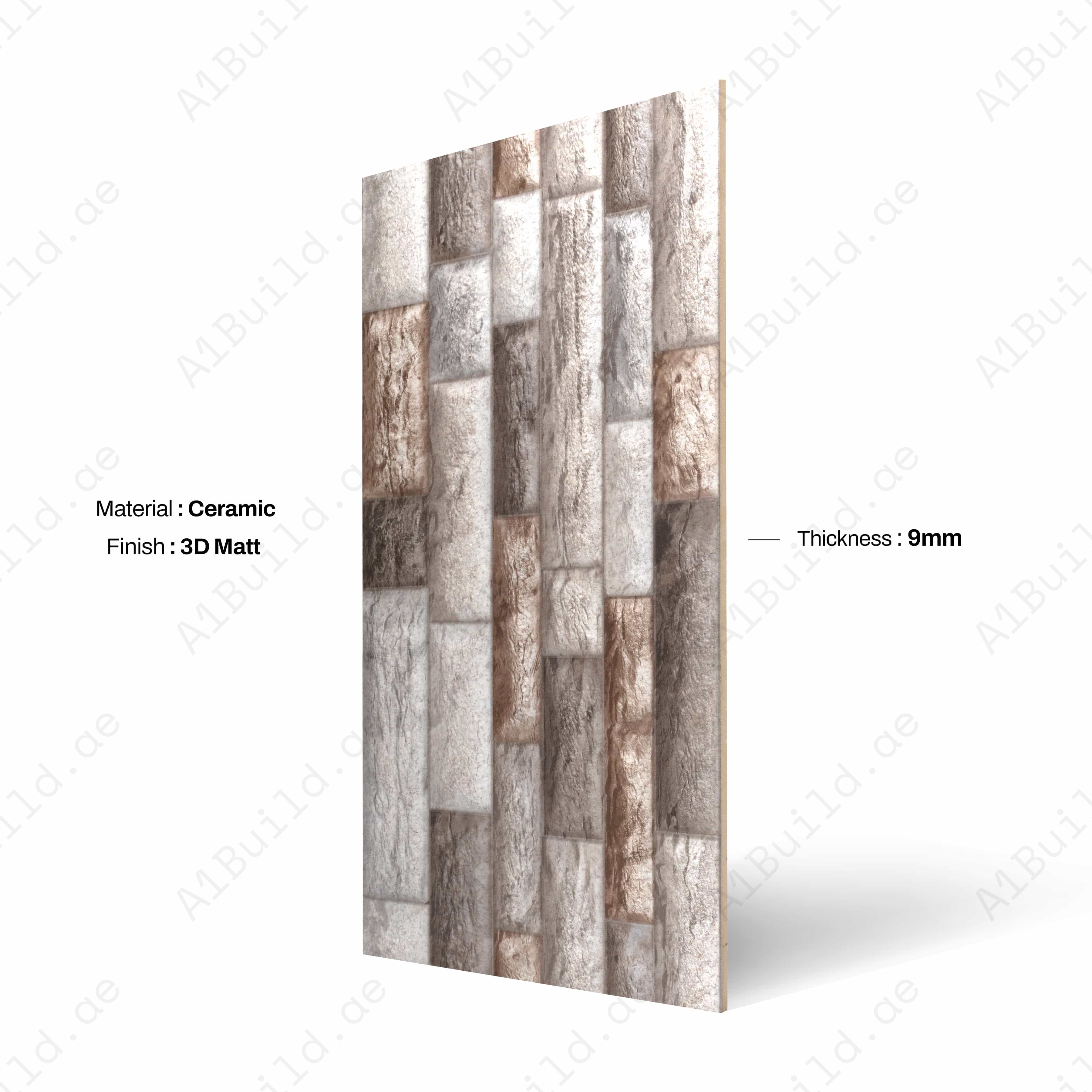 Modren Giallo A BBM 30X60CM 09MM CERAMIC INDOOR OUTDOOR WALLS TILE-1