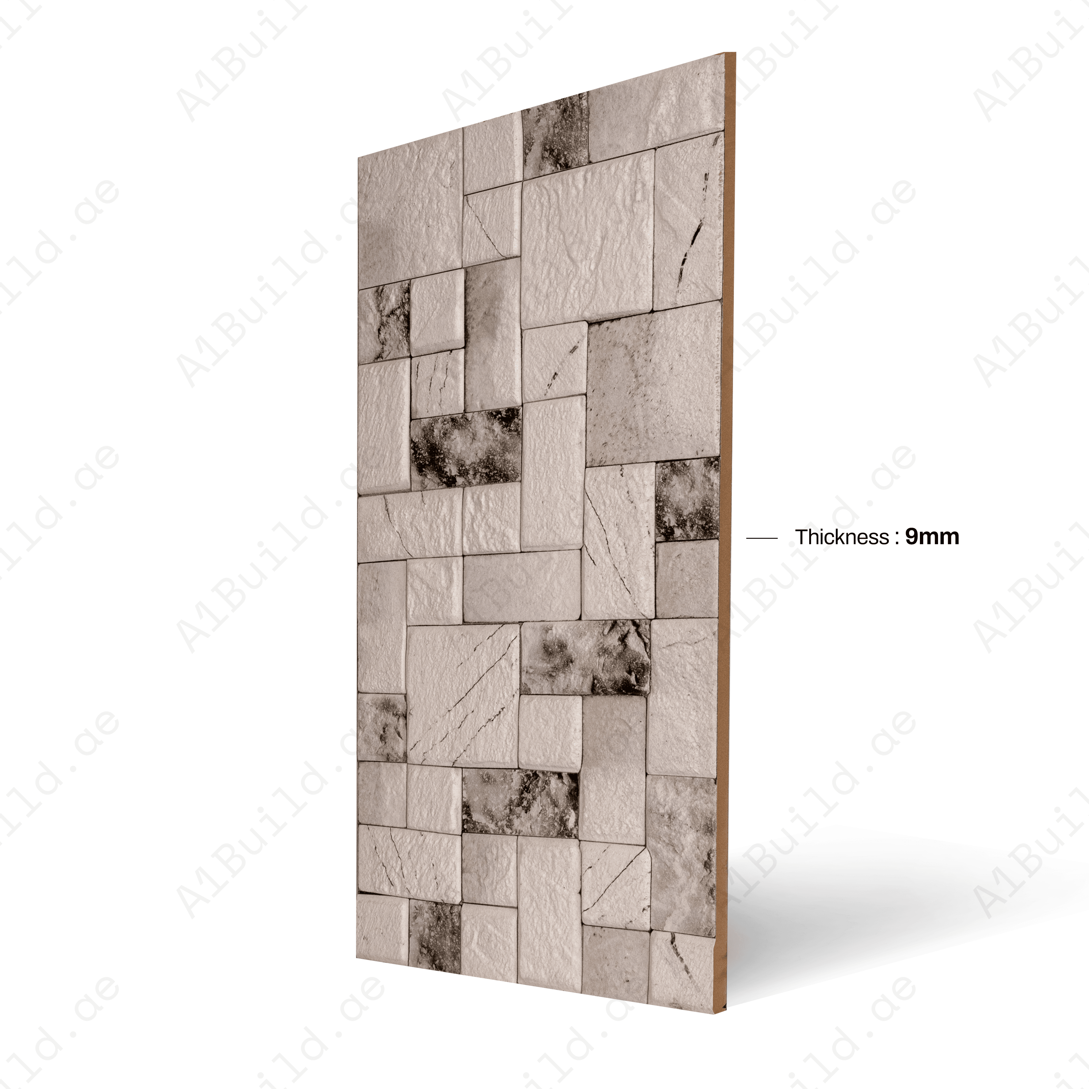 Monaco 03 30x60cm porcelain tile with 09mm thickness. Stone-look design, durable and elegant for modern walls and floors.