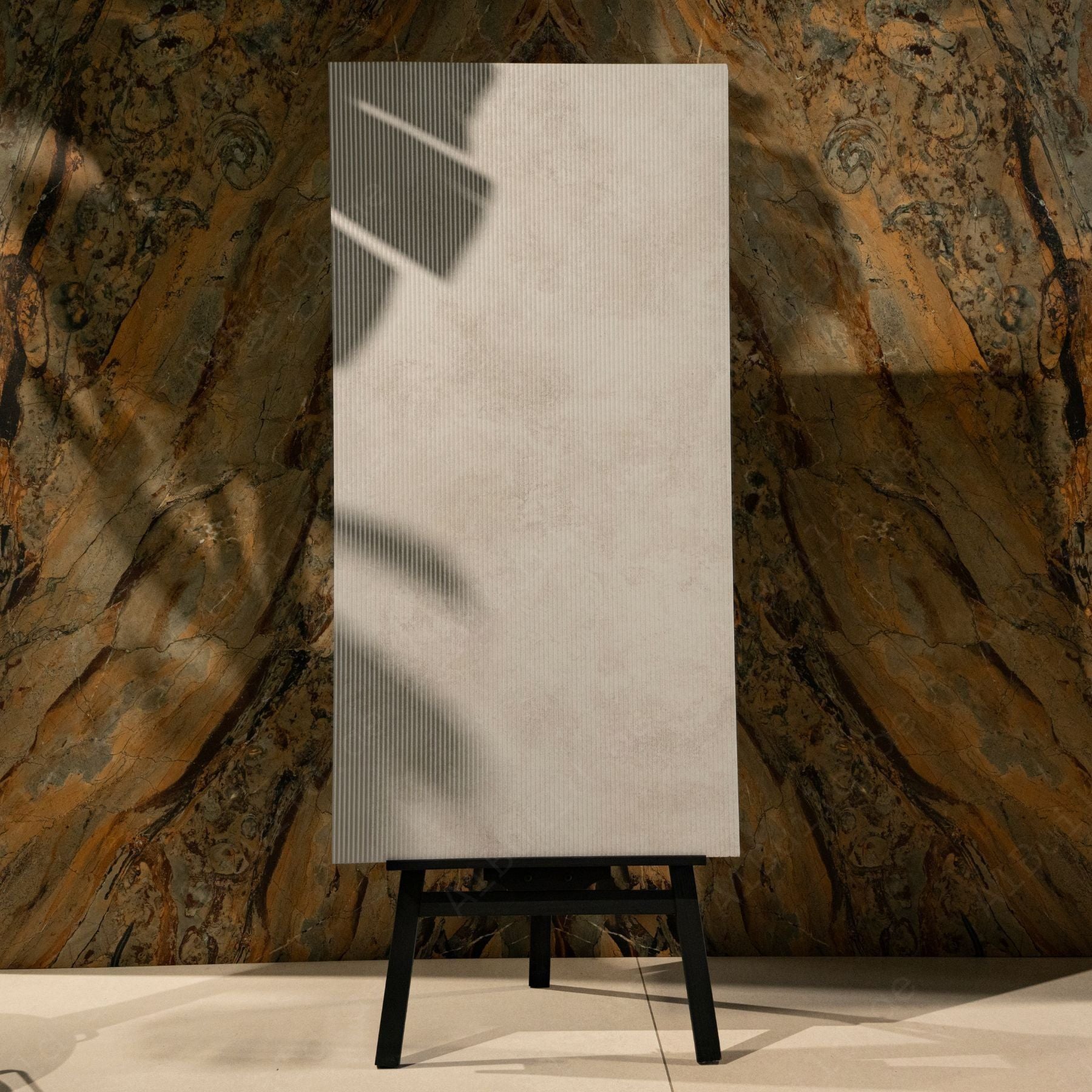 Mono Ash porcelain tile in 60x120cm size featuring clean ash grey tone, minimal surface texture and durable 9mm thickness for floors and walls.