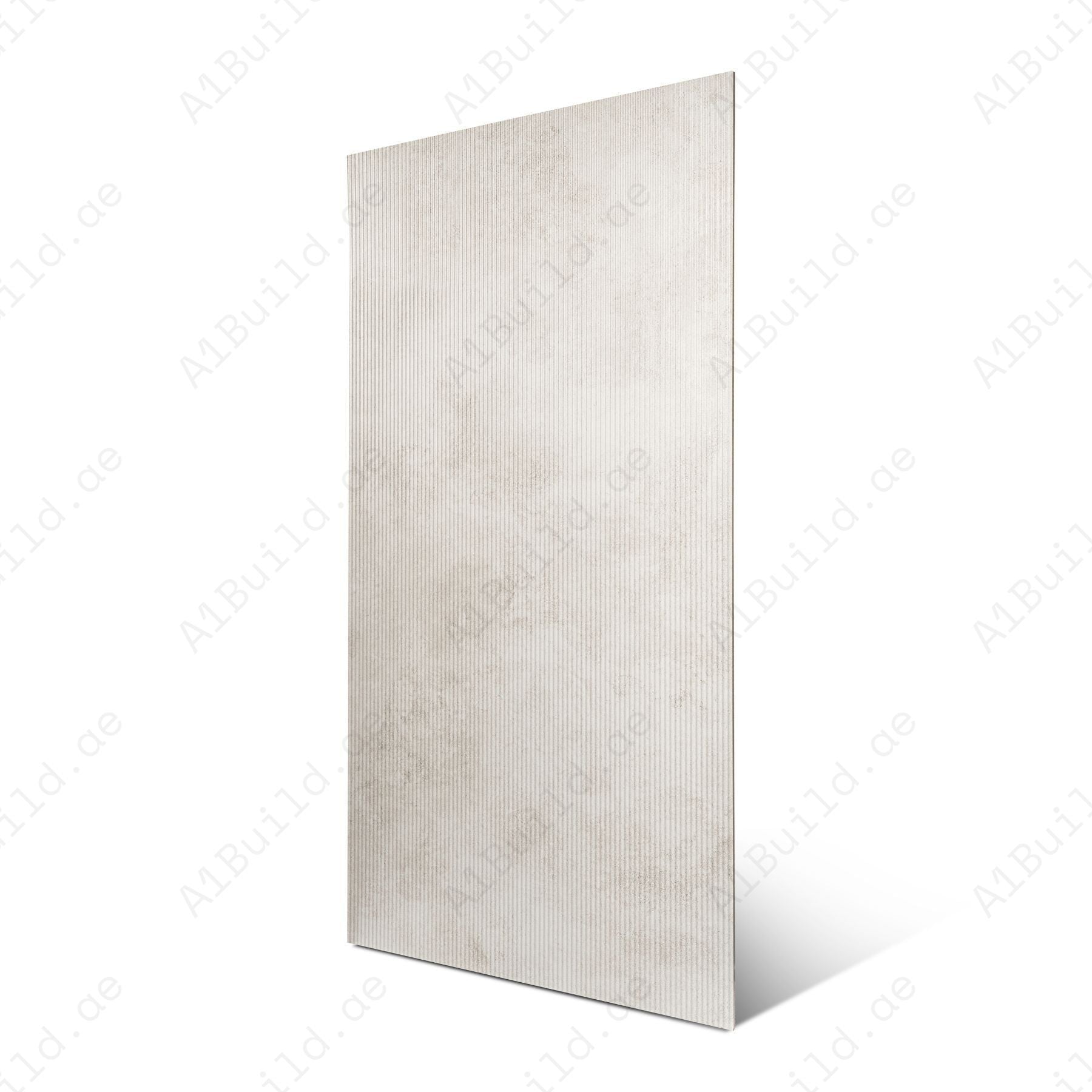 Mono Ash porcelain tile in 60x120cm size featuring clean ash grey tone, minimal surface texture and durable 9mm thickness for floors and walls.