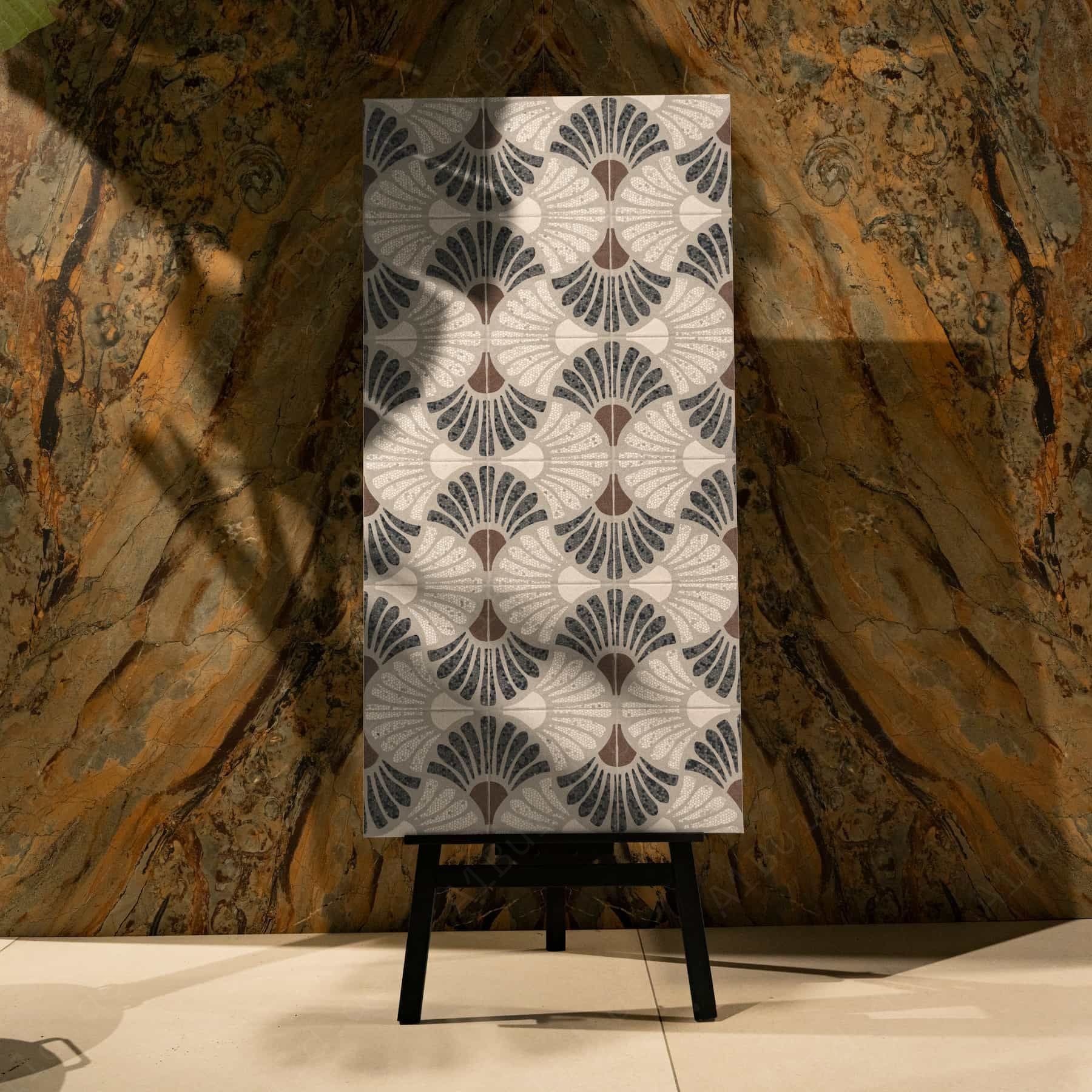 Mosaican Grey Porcelain Tile 60x120cm – Glitter on Matt Finish