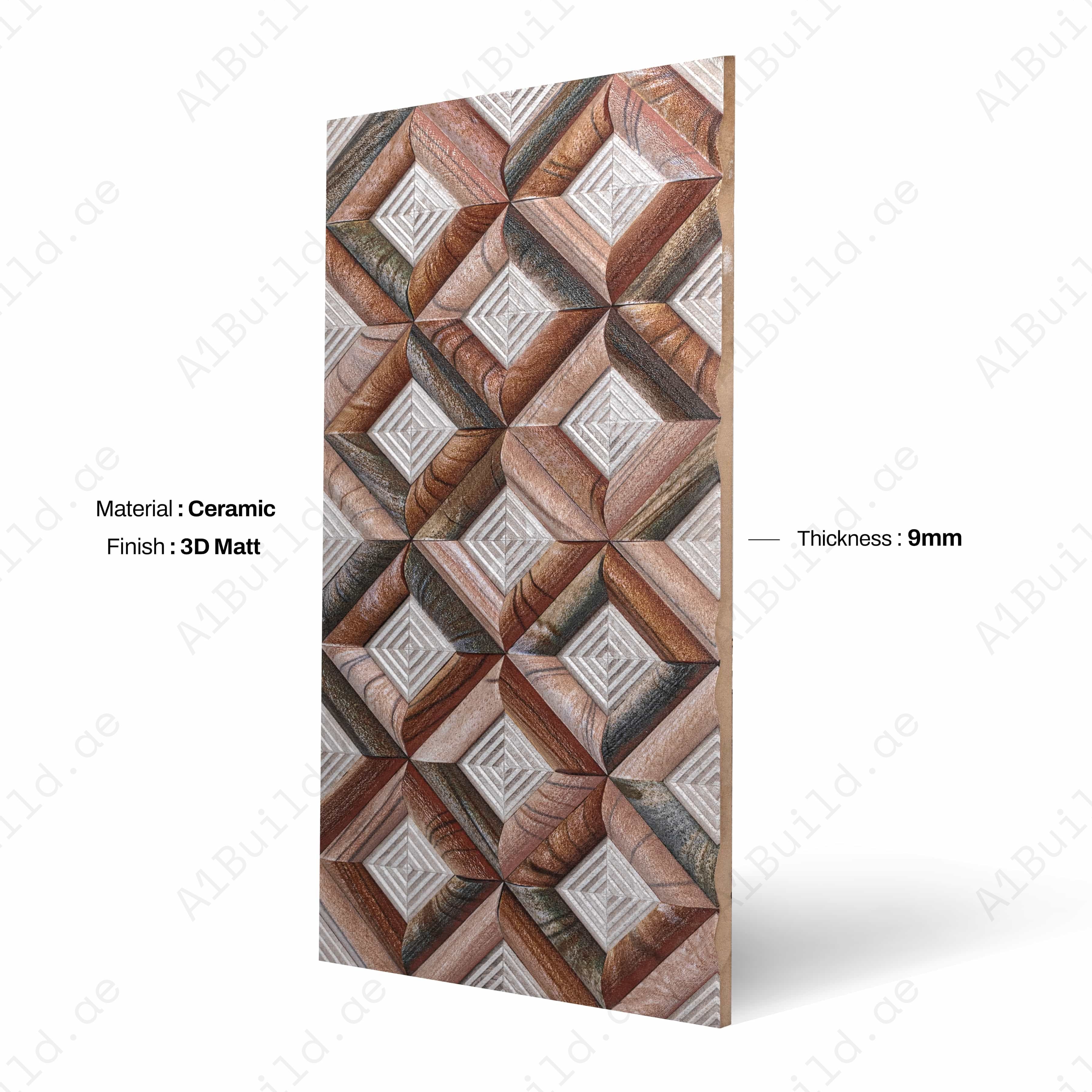 Moteto RVII A 104 30X60CM 09MM CERAMIC INDOOR OUTDOOR WALLS TILE-1