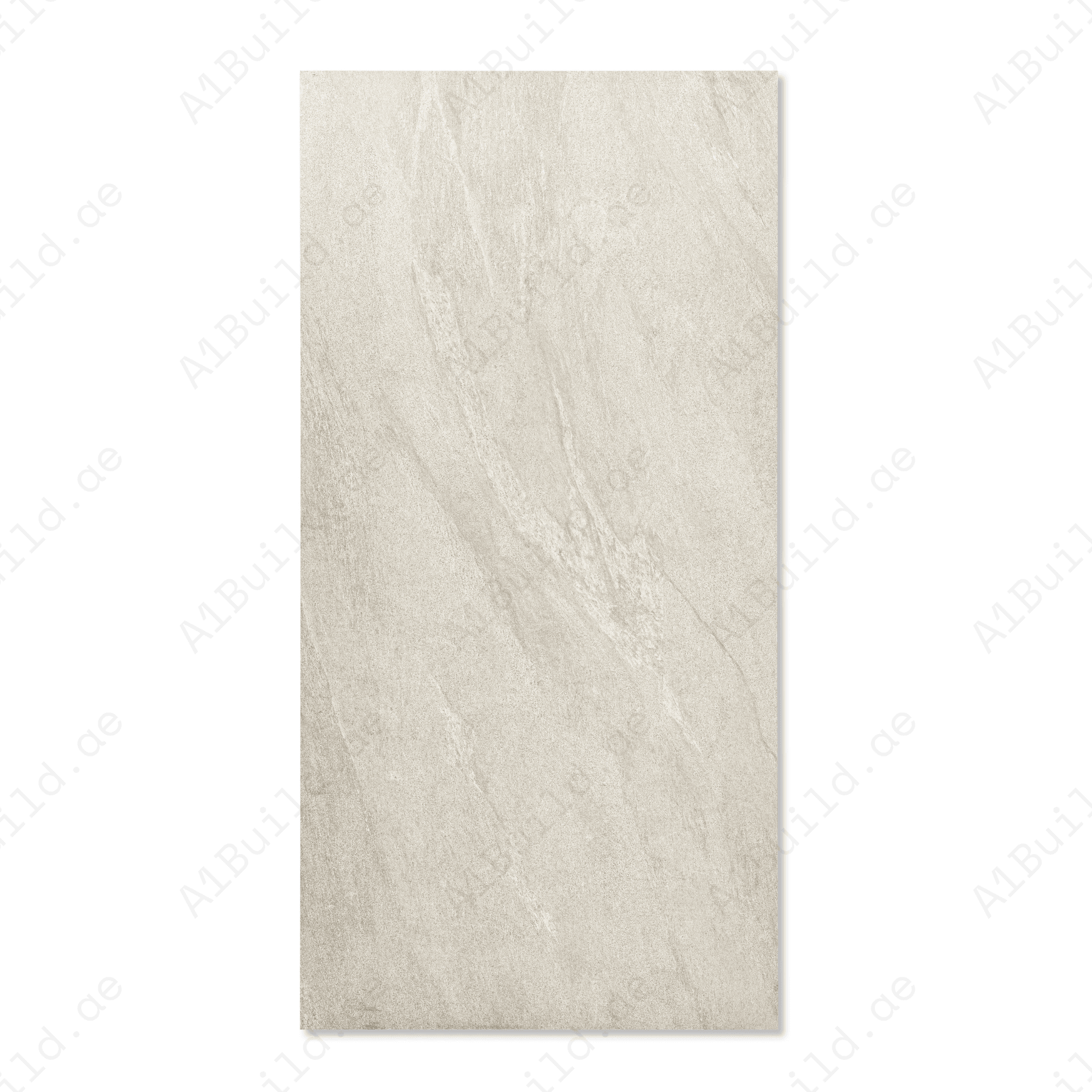 Mountain White porcelain tile 60x120cm 2mm thickness, white stone look design, durable porcelain tile for modern floors and walls.