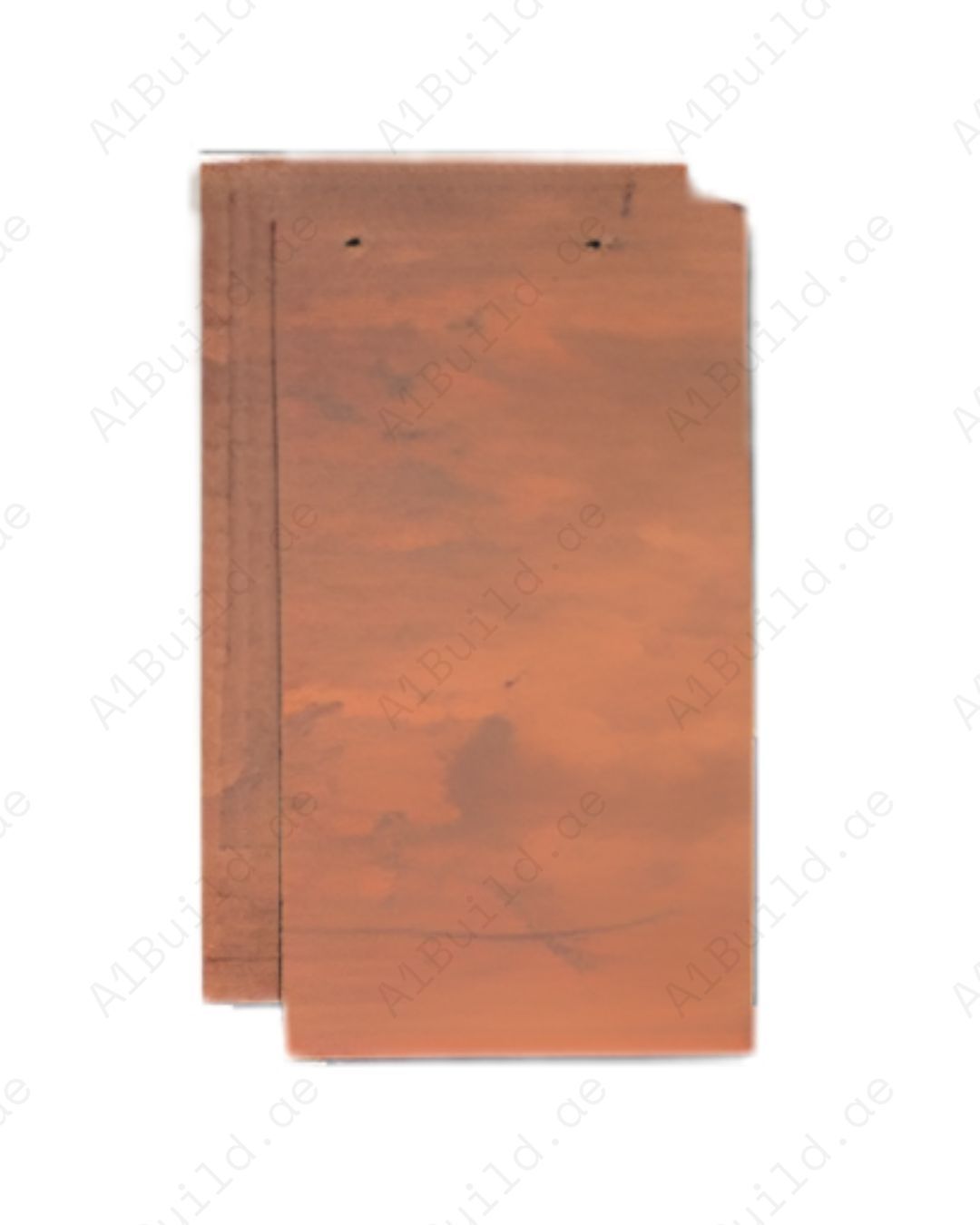 Natura Rust flat roof tile with smooth polish finish. High strength ceramic, fade-resistant color, and superior protection for modern architectural roofs.